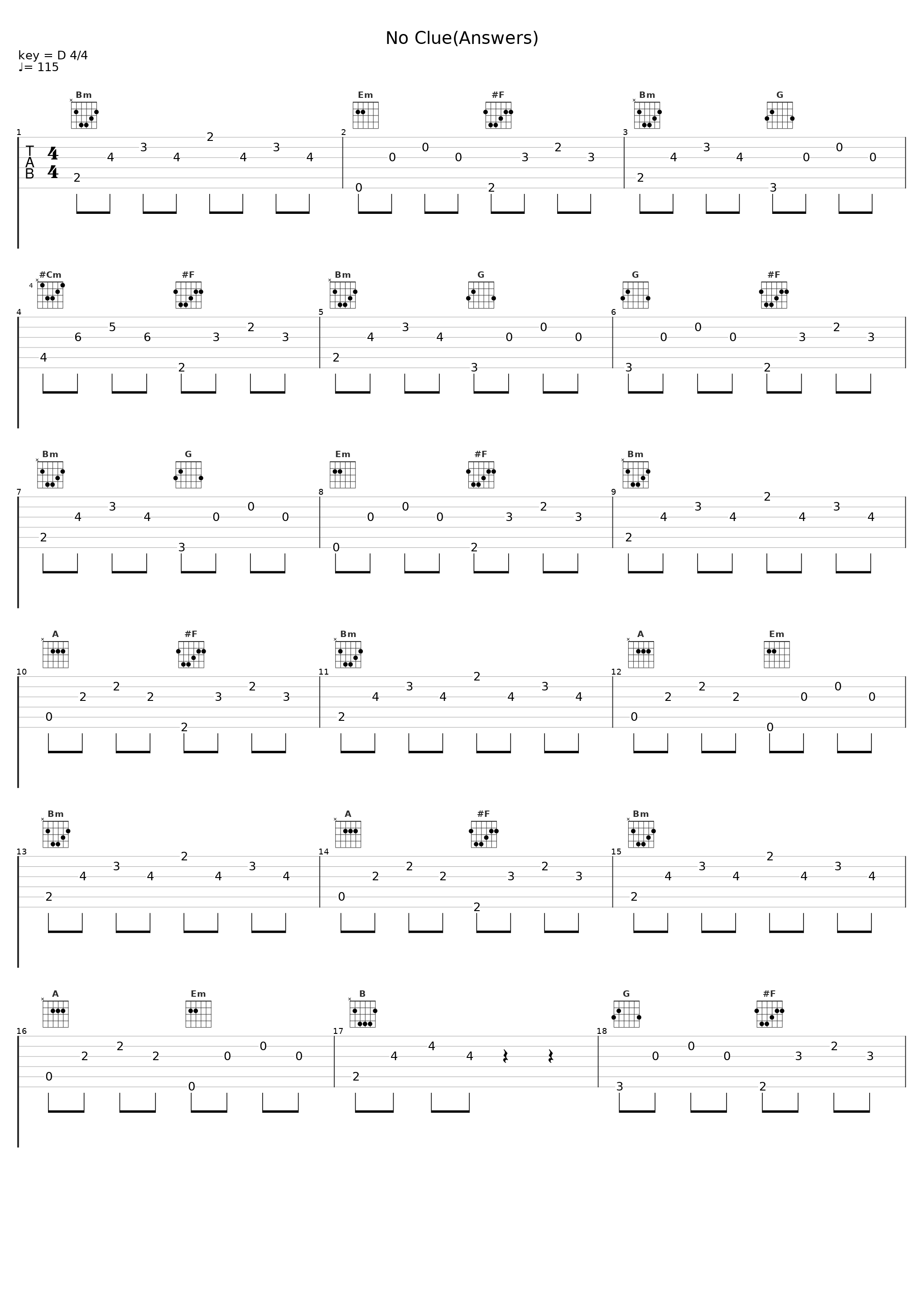 No Clue(Answers)_Cooliecut_1