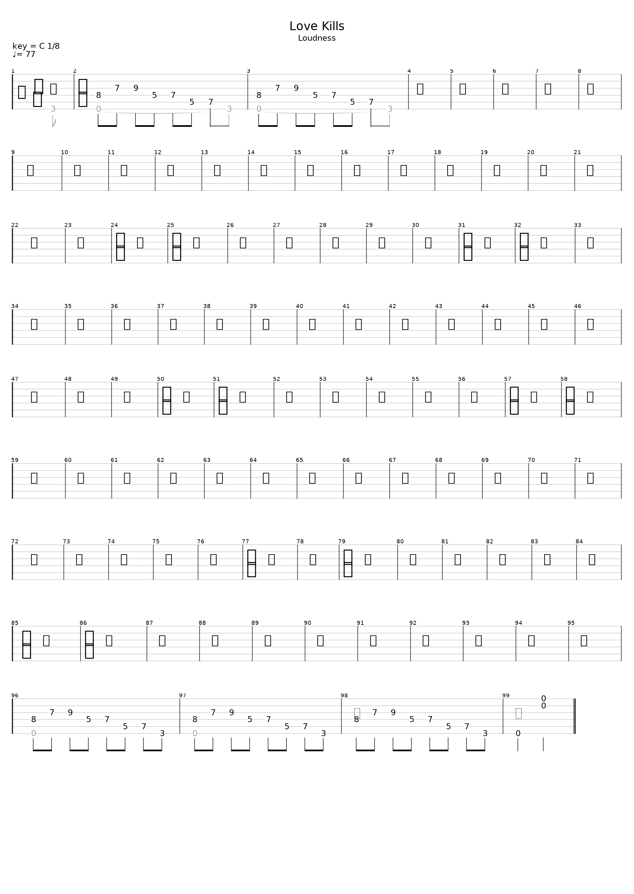 Love Kills_Loudness_1