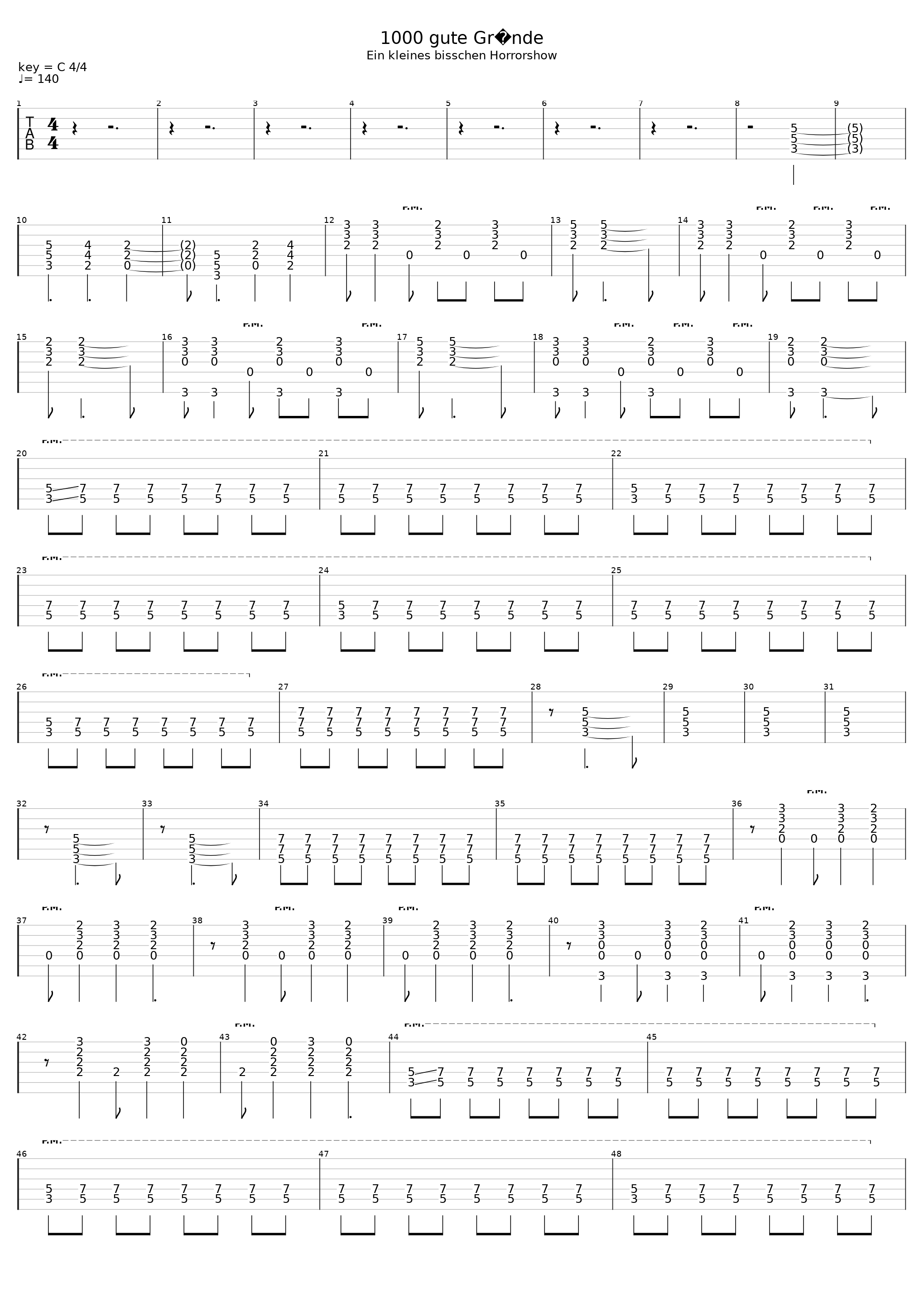 1000 Gute Gruende_Die Toten Hosen_1