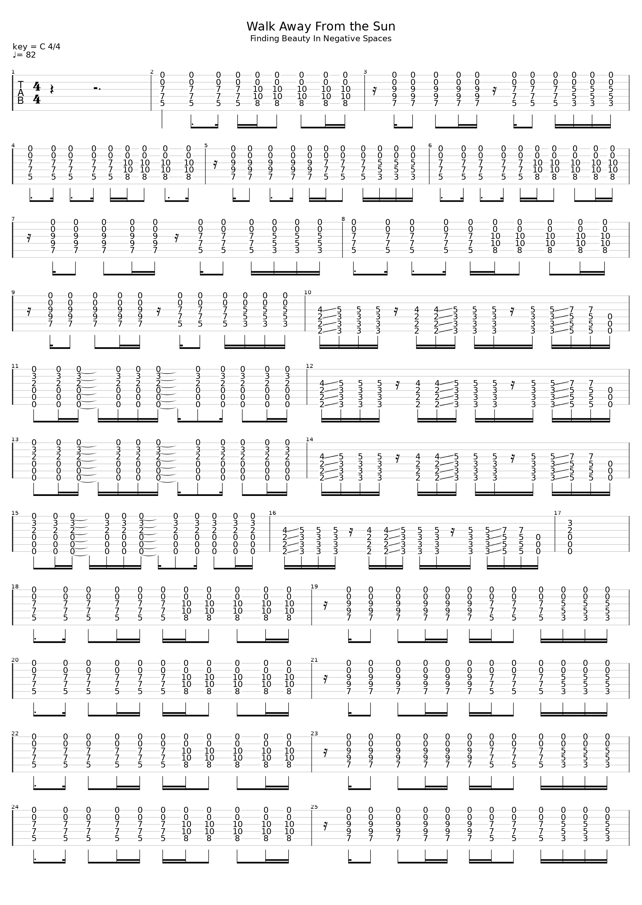 Walk Away From The Sun_Seether_1