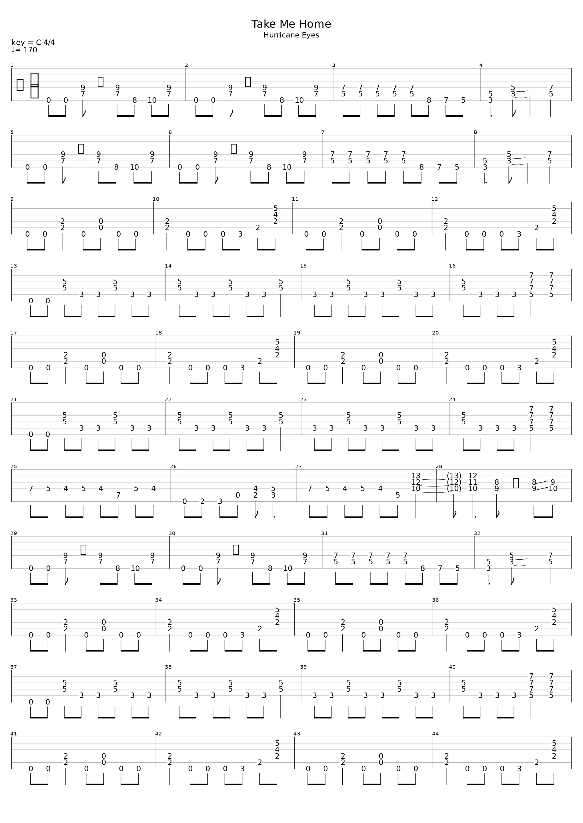 Take Me Home_Loudness_1