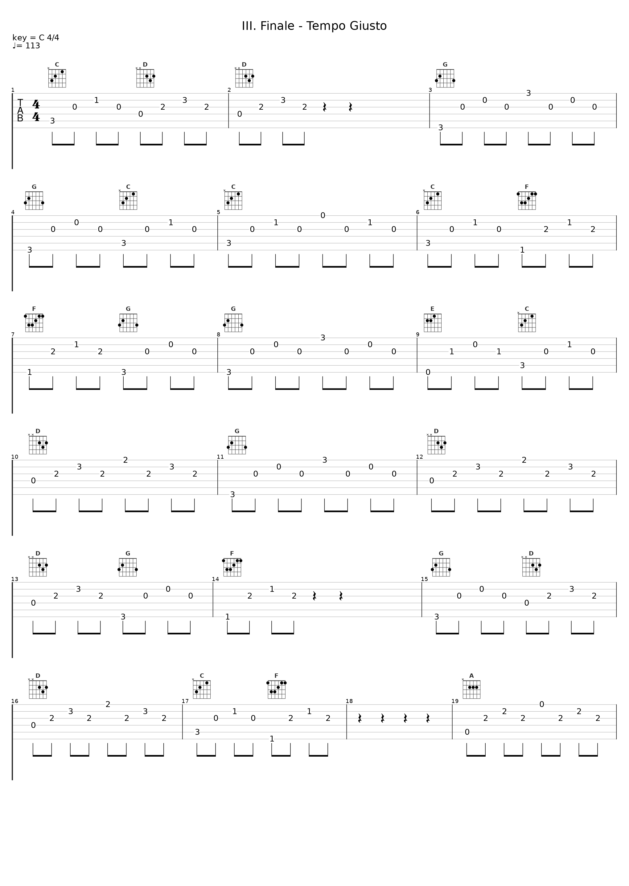 III. Finale - Tempo Giusto_Igor Stravinsky,Julius Baker,David Oppenheim,Loren Glickman,Sylvia Deutscher,Robert Nagel,Richard Hixson,WDR Sinfonieorchester Köln_1