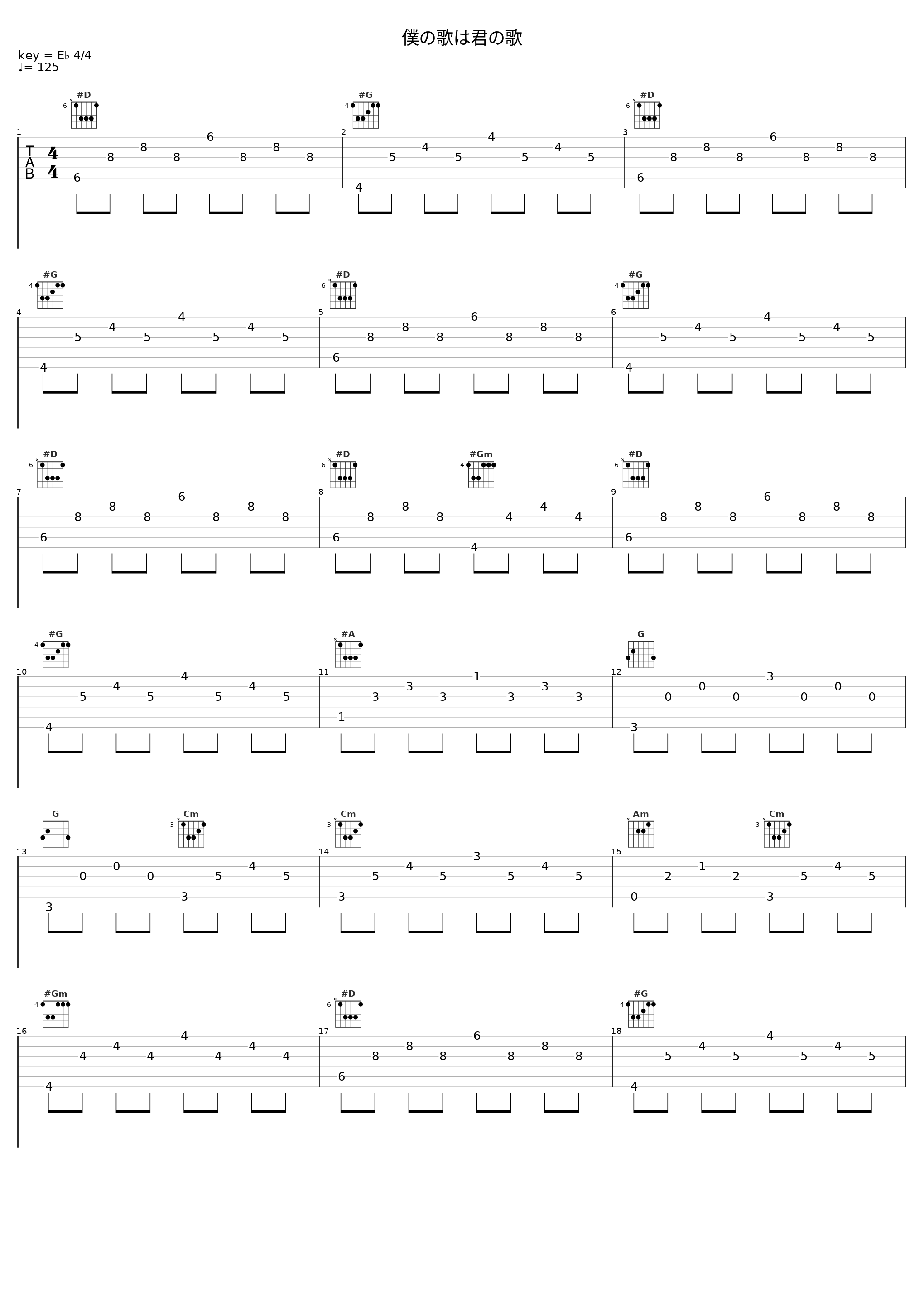 僕の歌は君の歌_巡音流歌_1