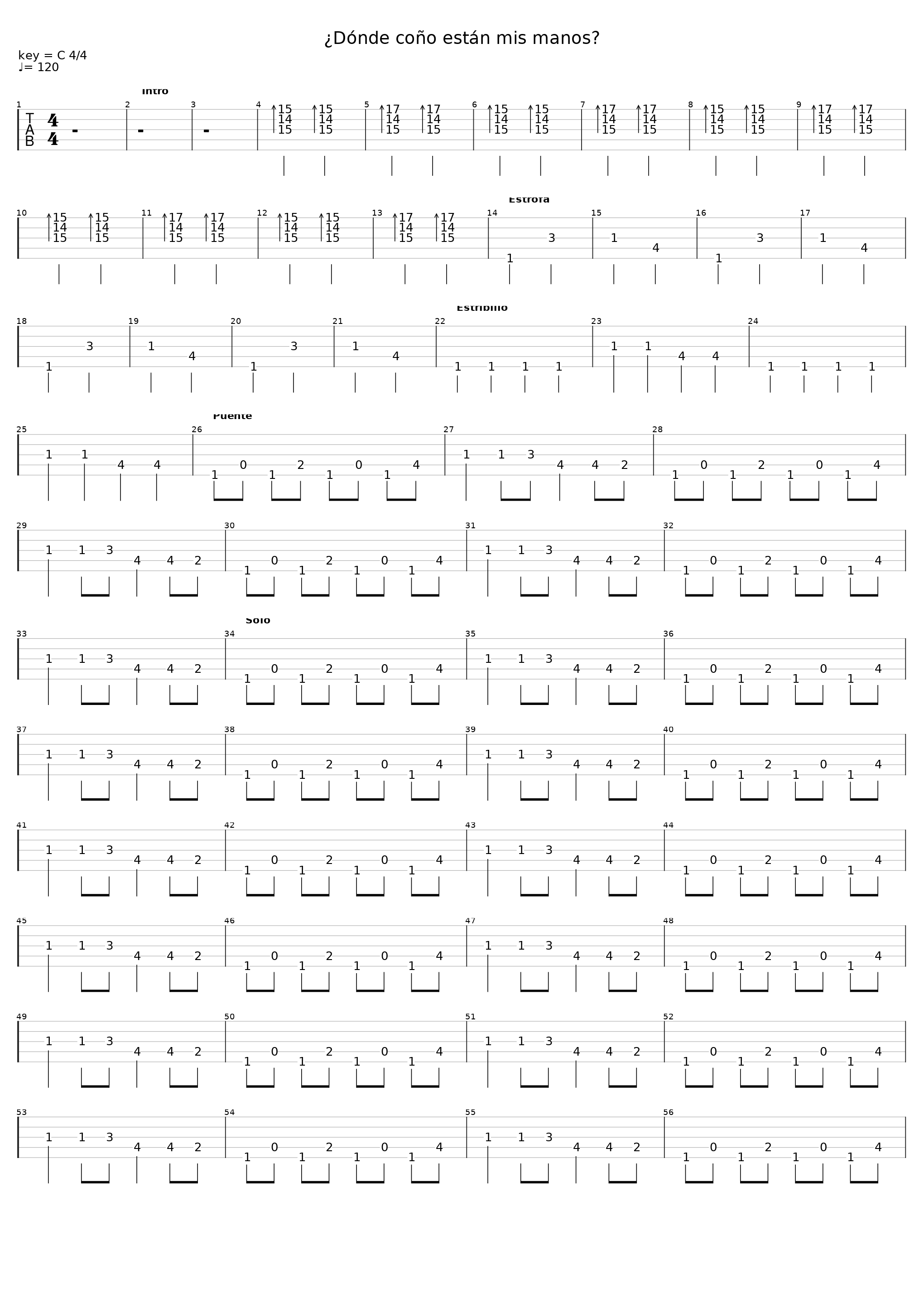 ¿Dónde Coño Están Mis Manos?_Danipo_1