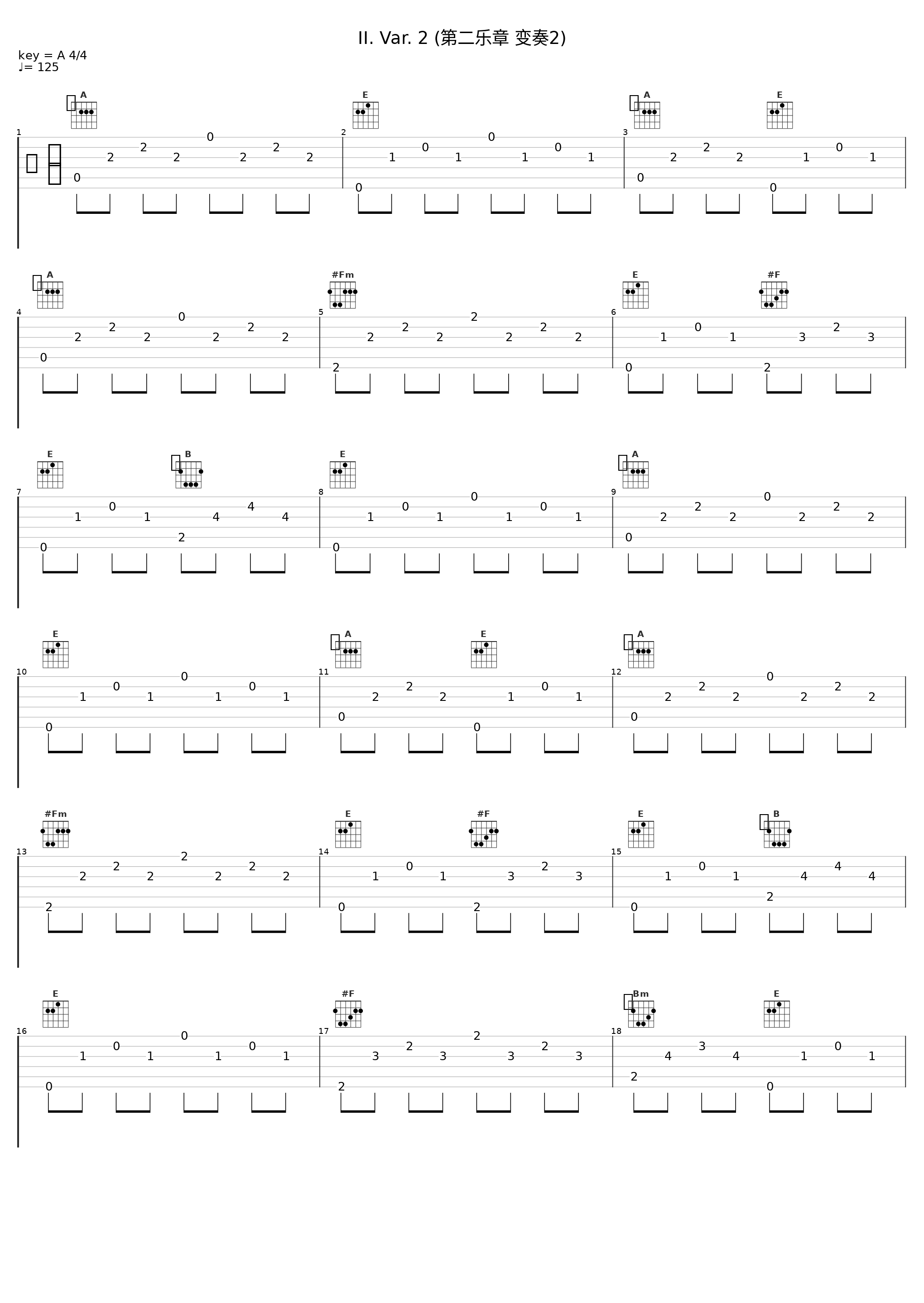 II. Var. 2 (第二乐章 变奏2)_Jascha Heifetz_1