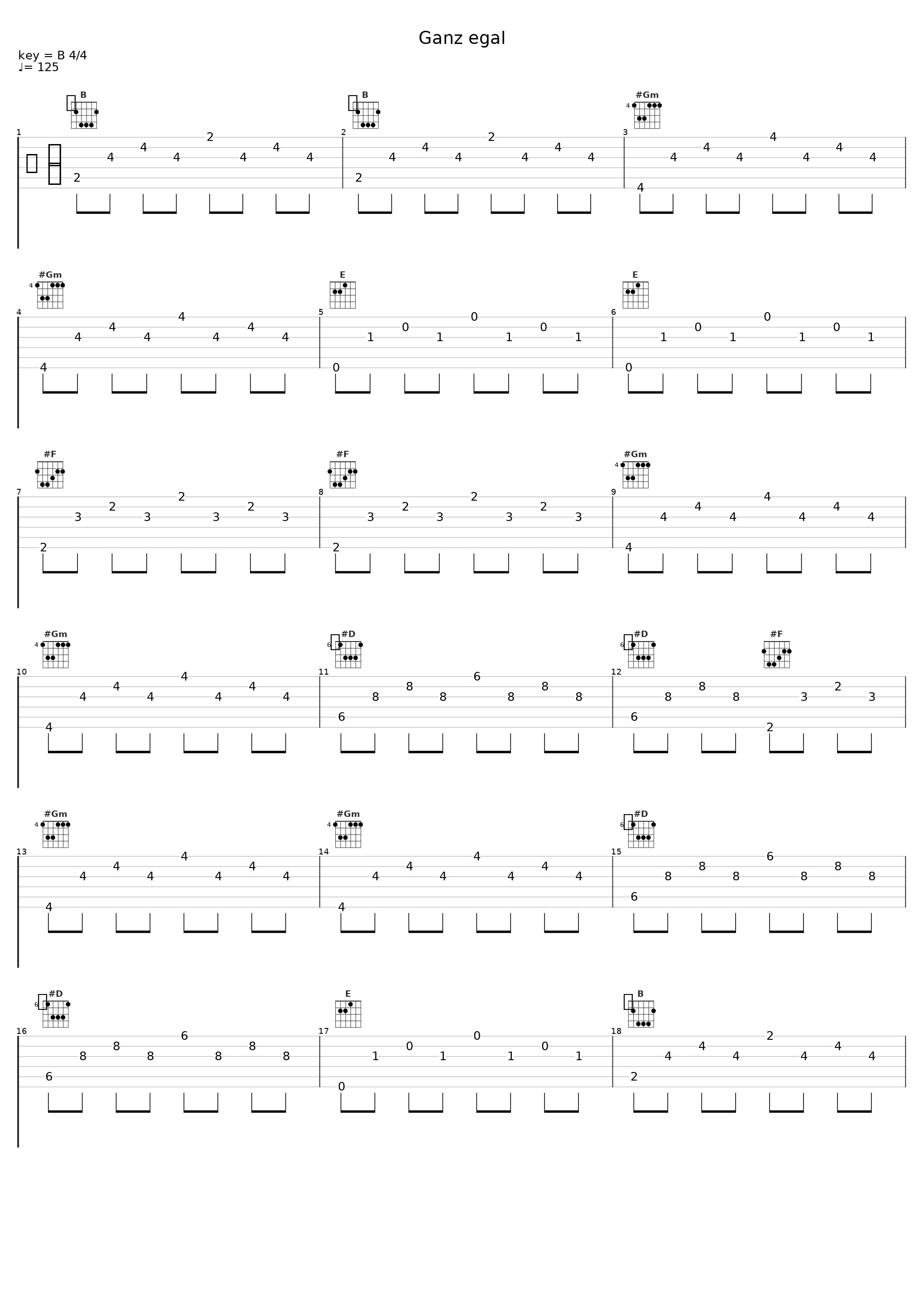 Ganz egal_Beatrice Egli_1