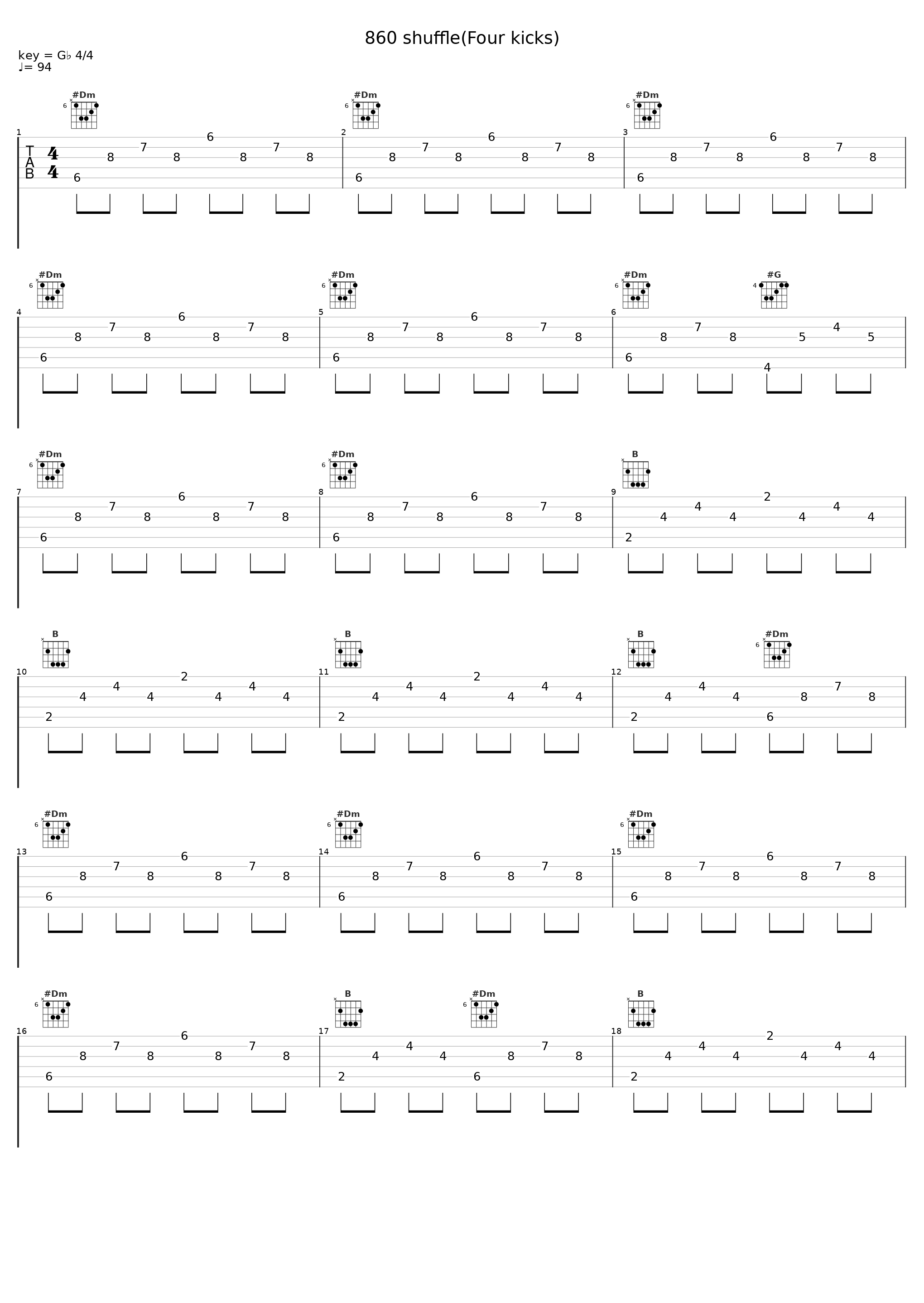 860 shuffle(Four kicks)_Jaws_1