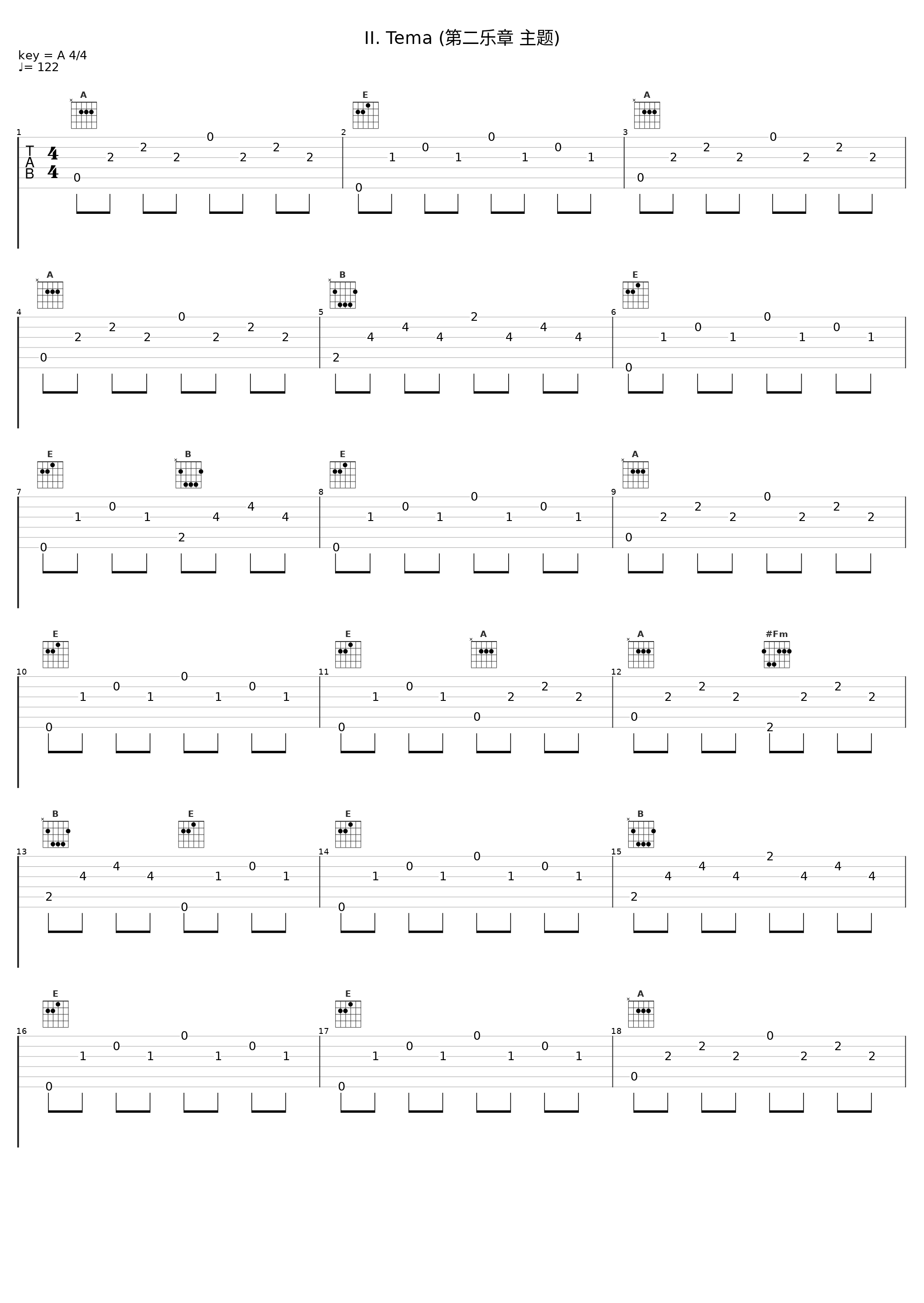 II. Tema (第二乐章 主题)_Jascha Heifetz_1