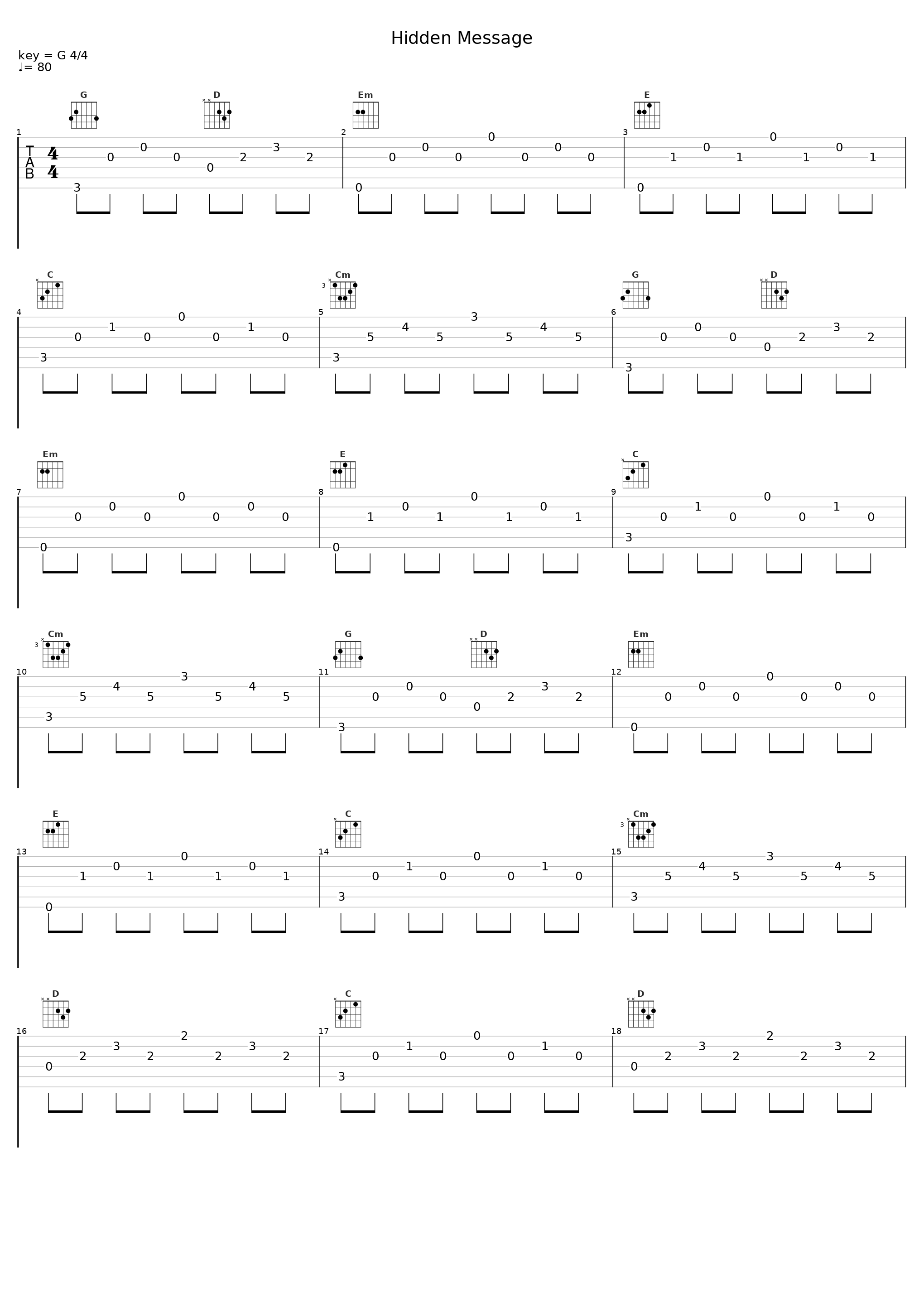 Hidden Message_EvolforekeeS_1