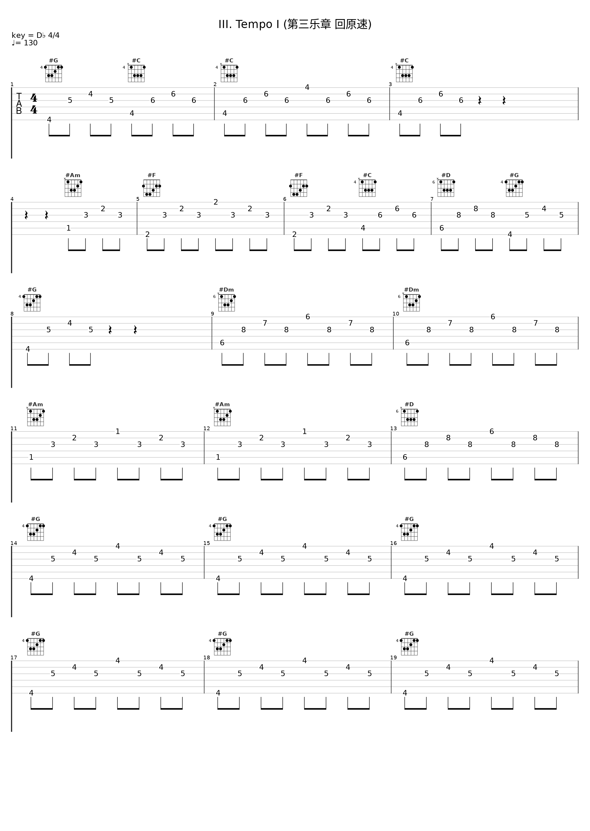 III. Tempo I (第三乐章 回原速)_Jascha Heifetz_1