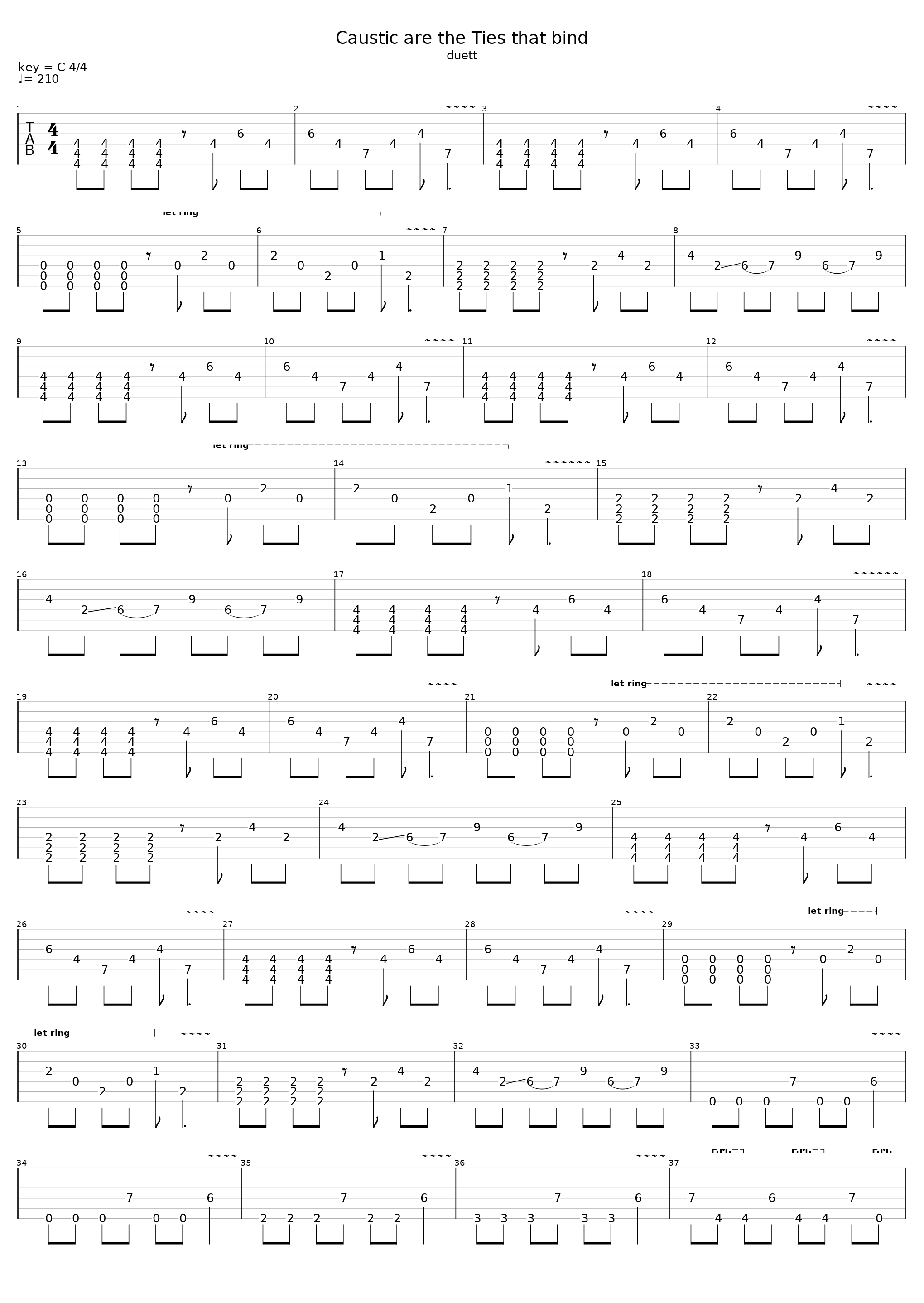 Caustic Are The Ties That Bind For Two_Triv Ium_1