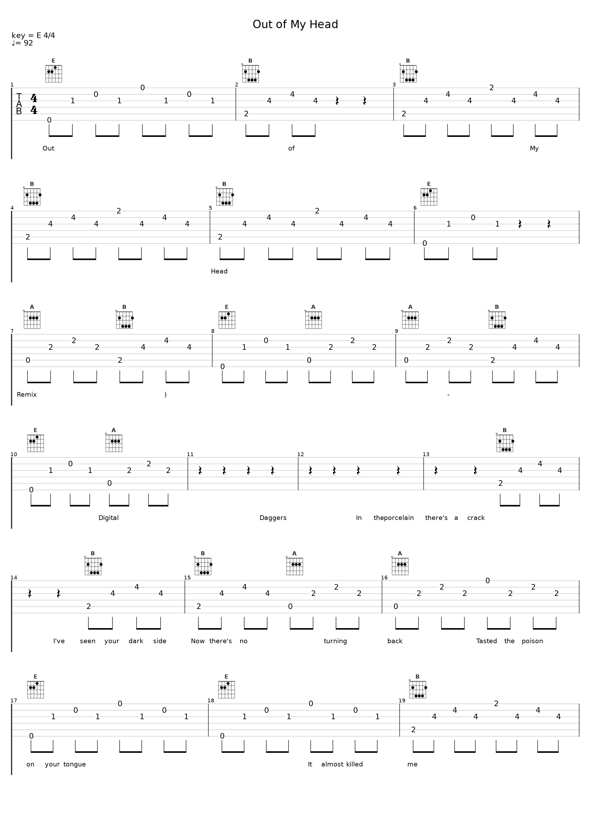 Out of My Head_Digital Daggers_1