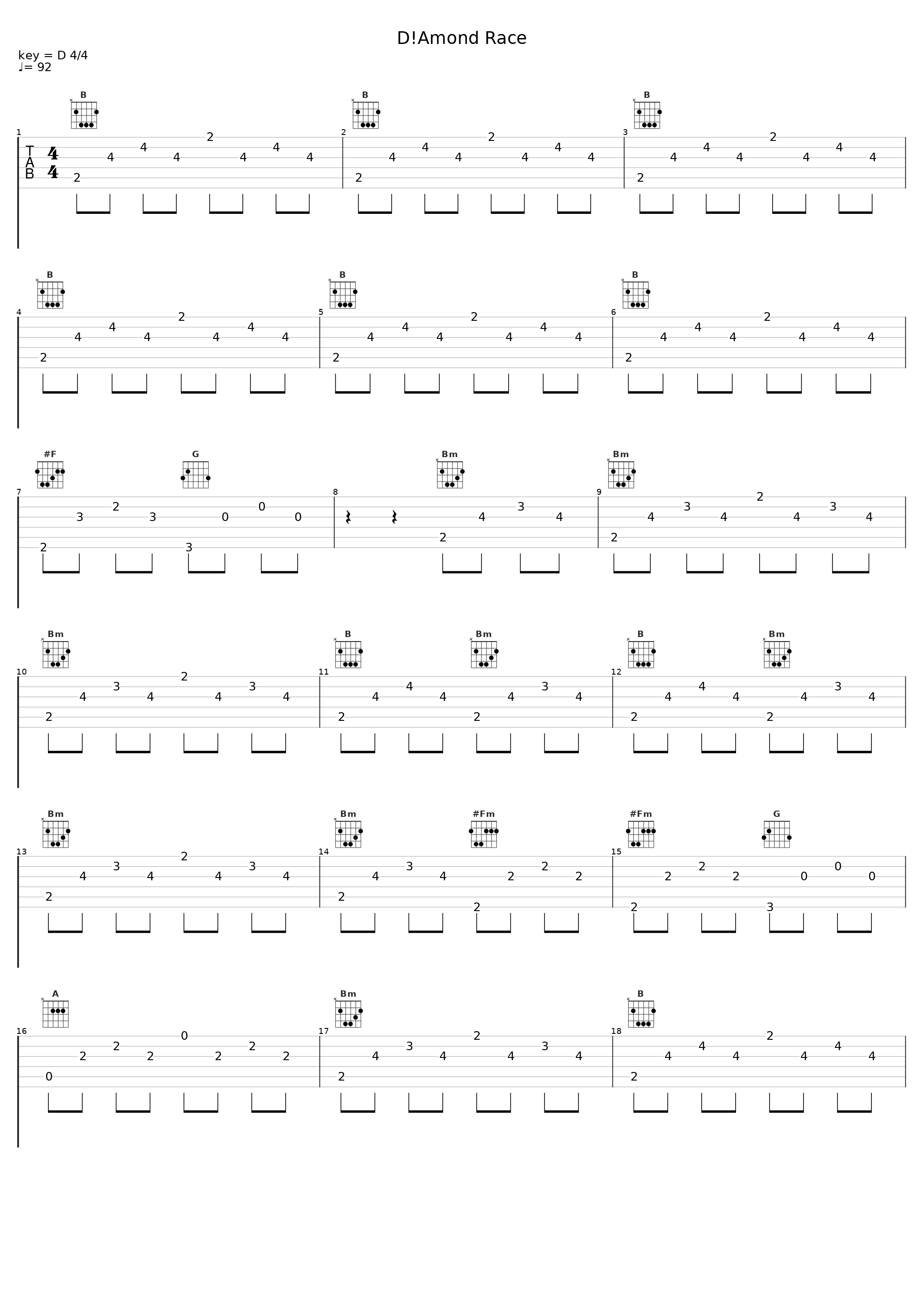 D!Amond Race_Kali,Peter Pann_1