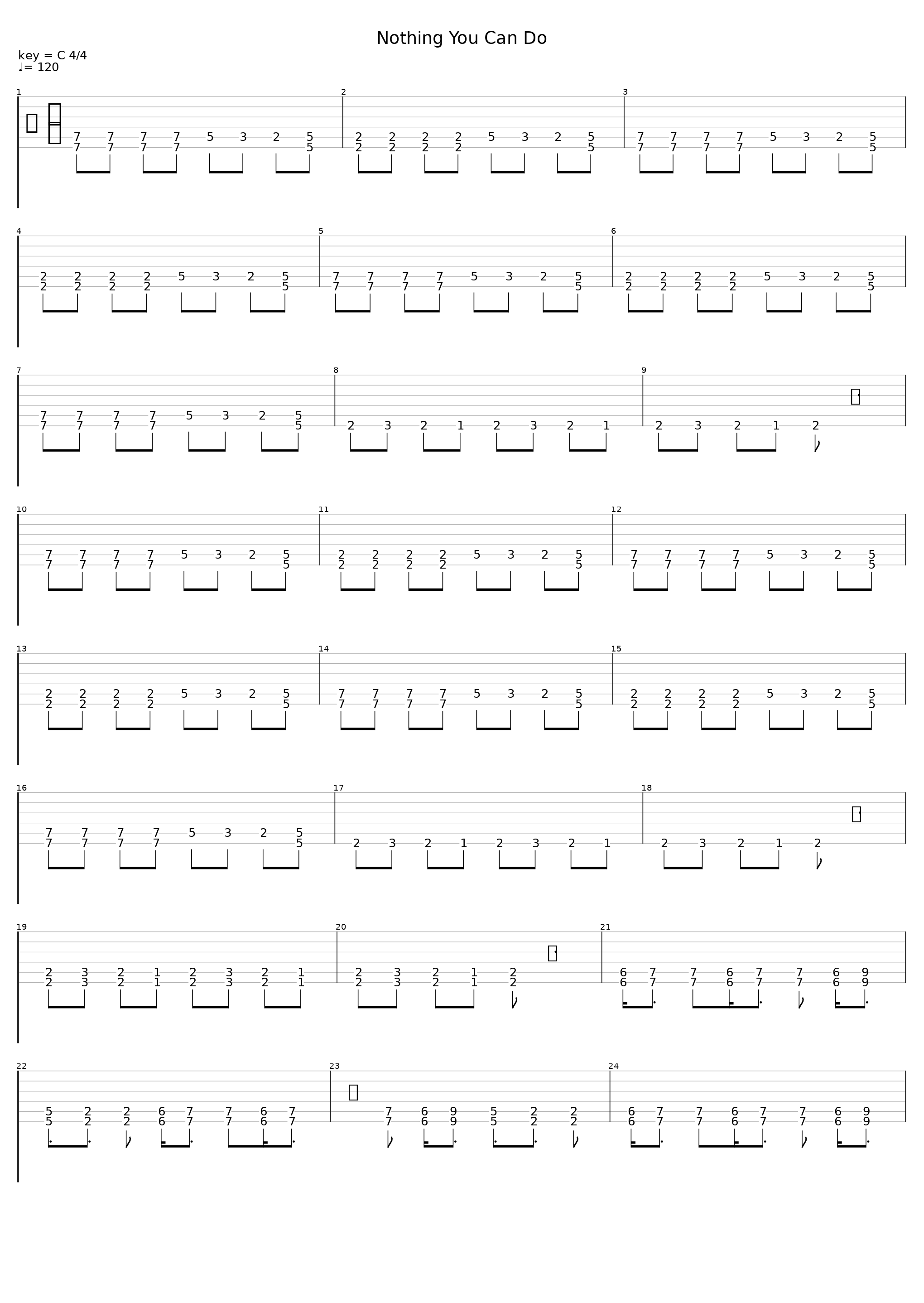 Nothing You Can Do_Cky_1