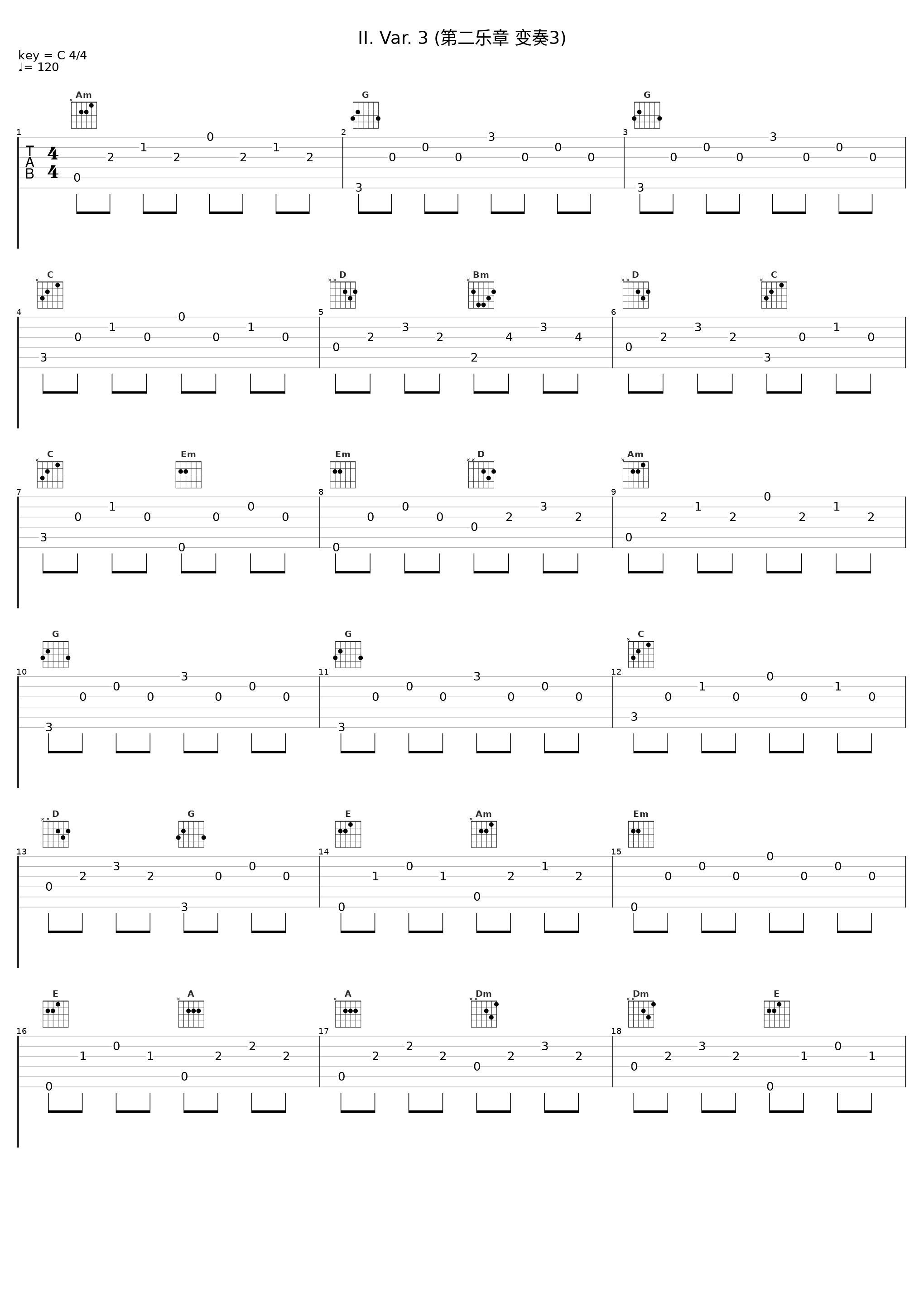 II. Var. 3 (第二乐章 变奏3)_Jascha Heifetz_1