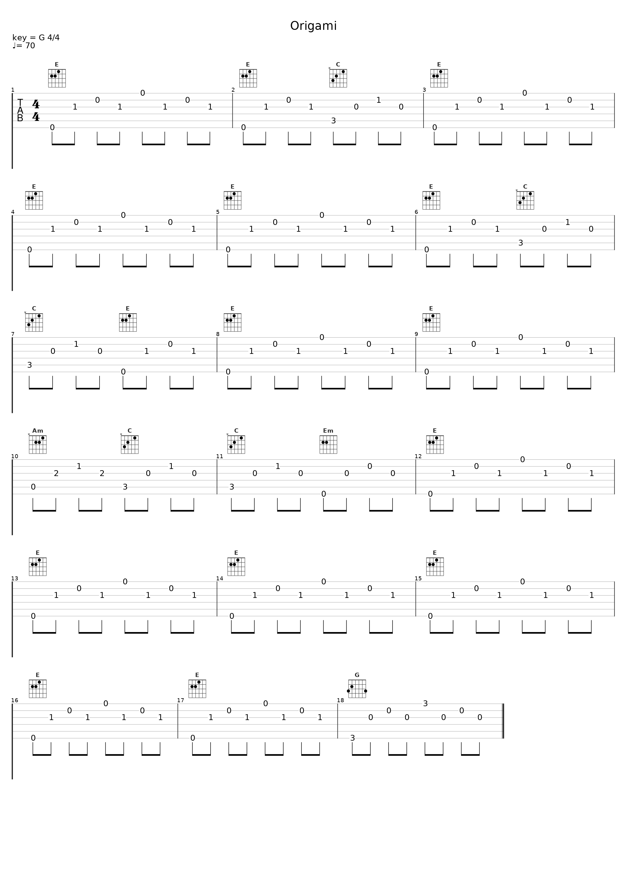 Origami_Klaus Badelt_1