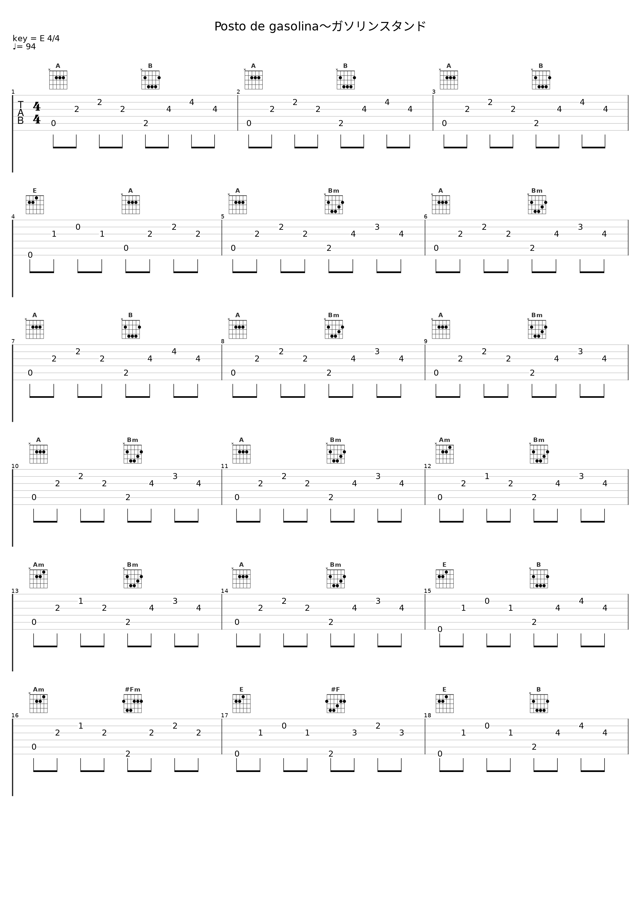 Posto de gasolina~ガソリンスタンド_Kassin_1