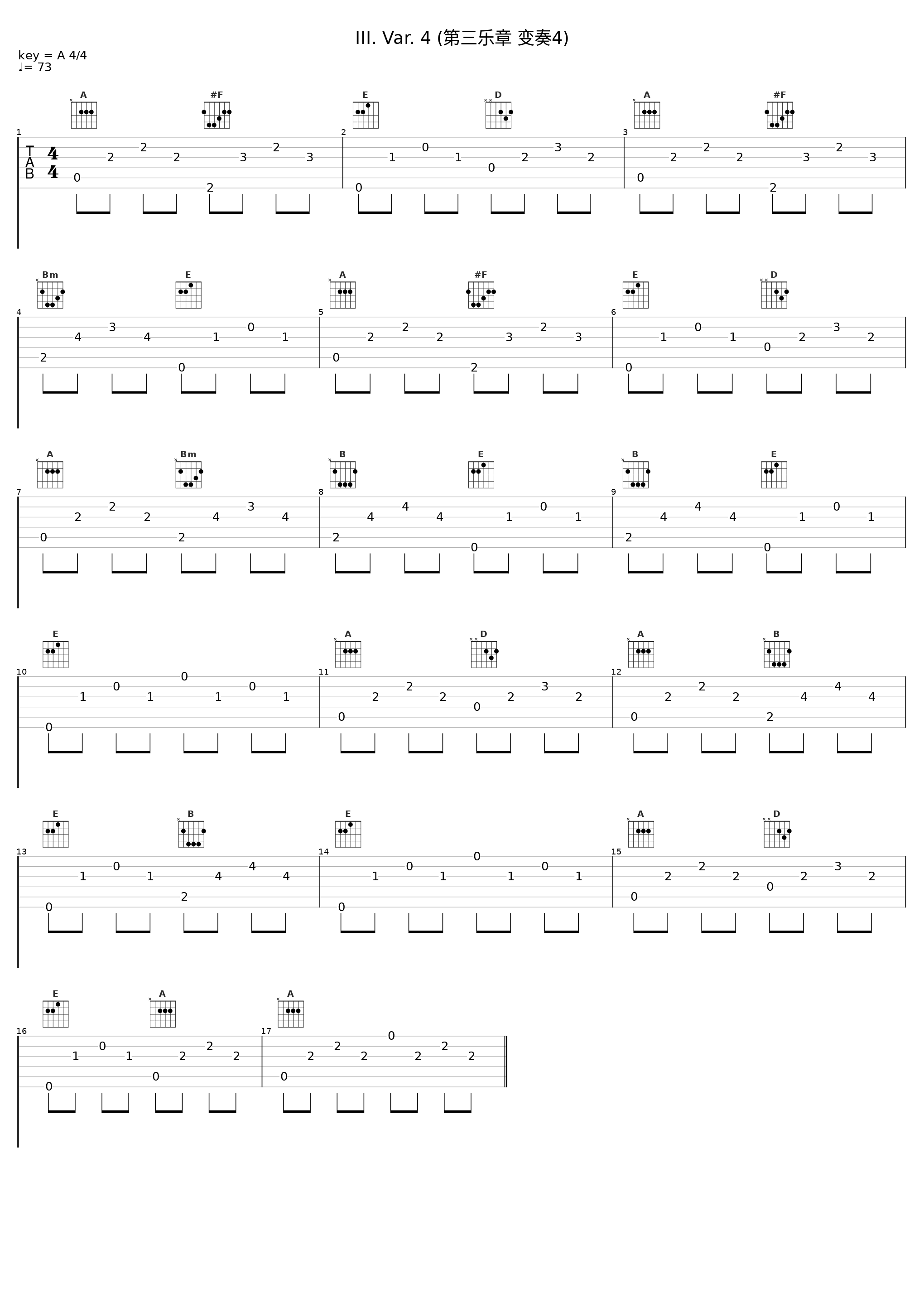 III. Var. 4 (第三乐章 变奏4)_Jascha Heifetz_1