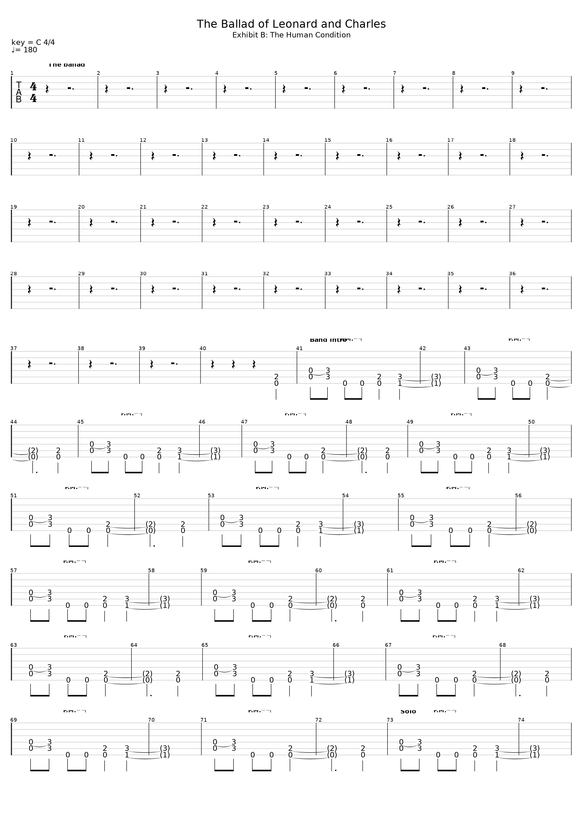 The Ballad Of Leonard And Charles_Exodus_1