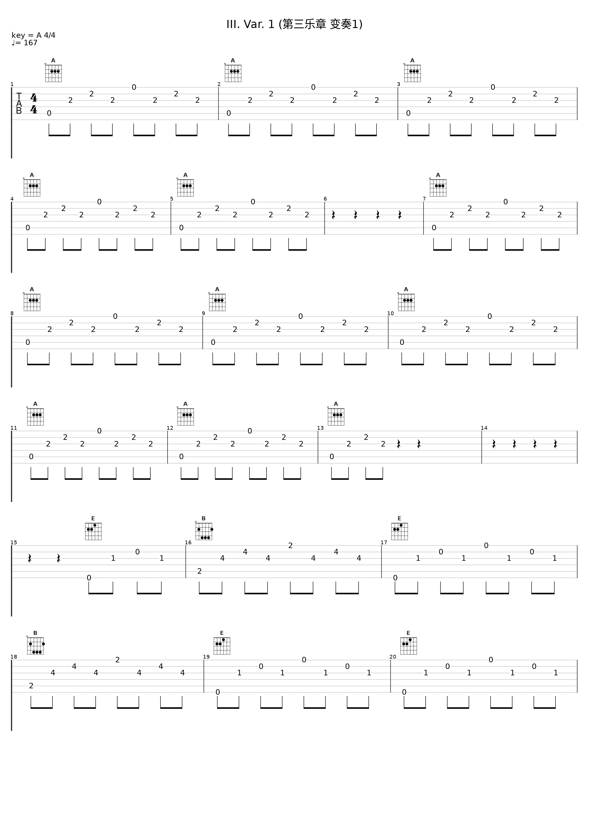 III. Var. 1 (第三乐章 变奏1)_Jascha Heifetz_1