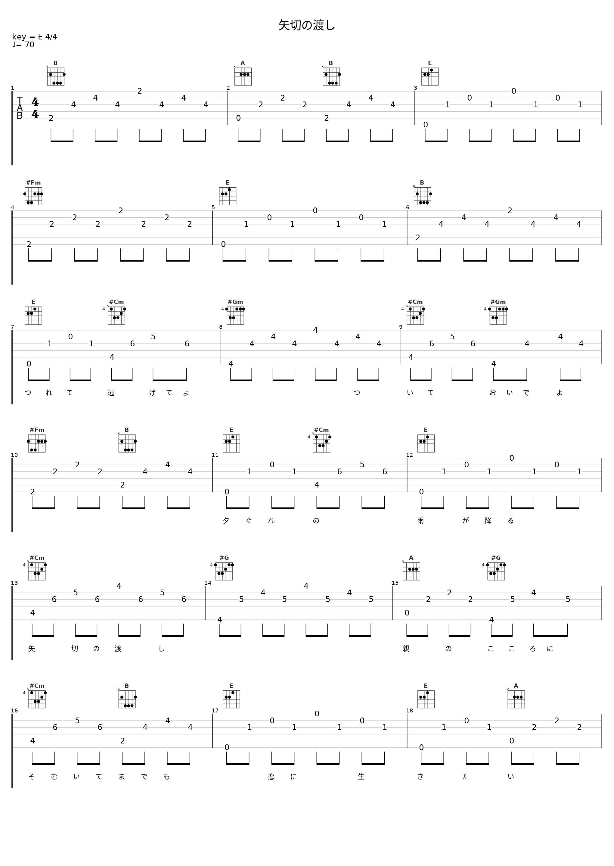 矢切の渡し_中森明菜_1