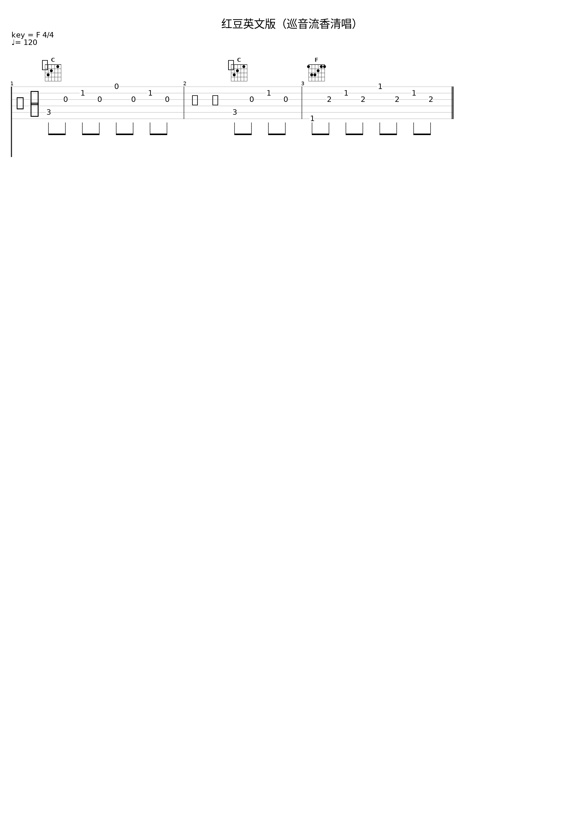 红豆英文版(巡音流香清唱)_巡音流歌_1