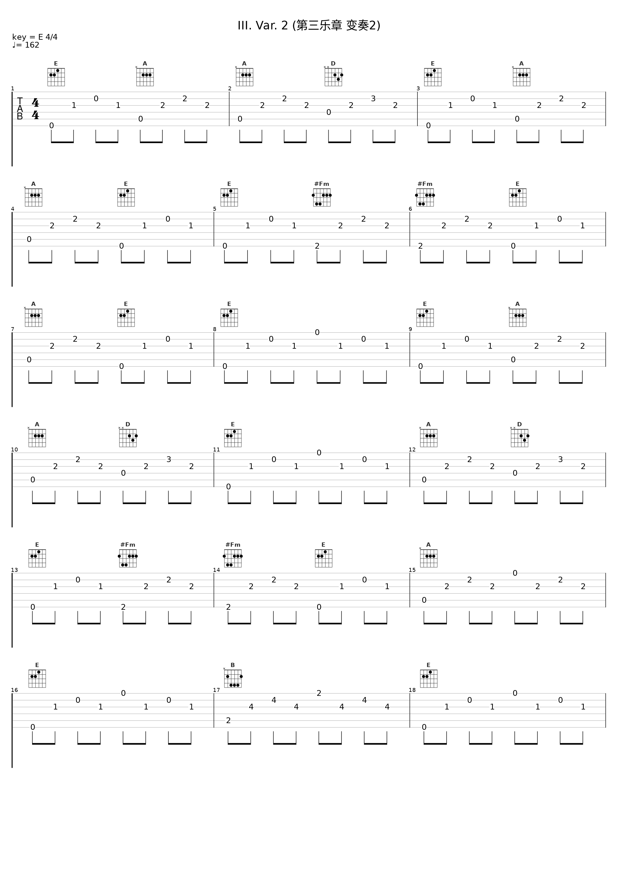 III. Var. 2 (第三乐章 变奏2)_Jascha Heifetz_1