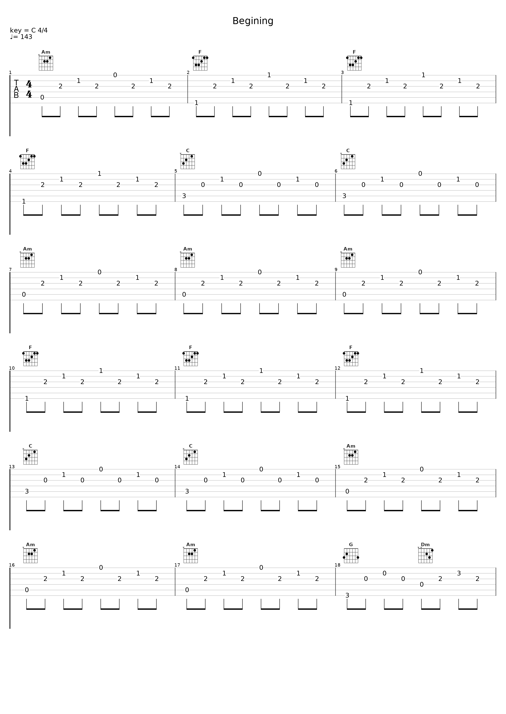 Begining_タニウチヒデキ_1