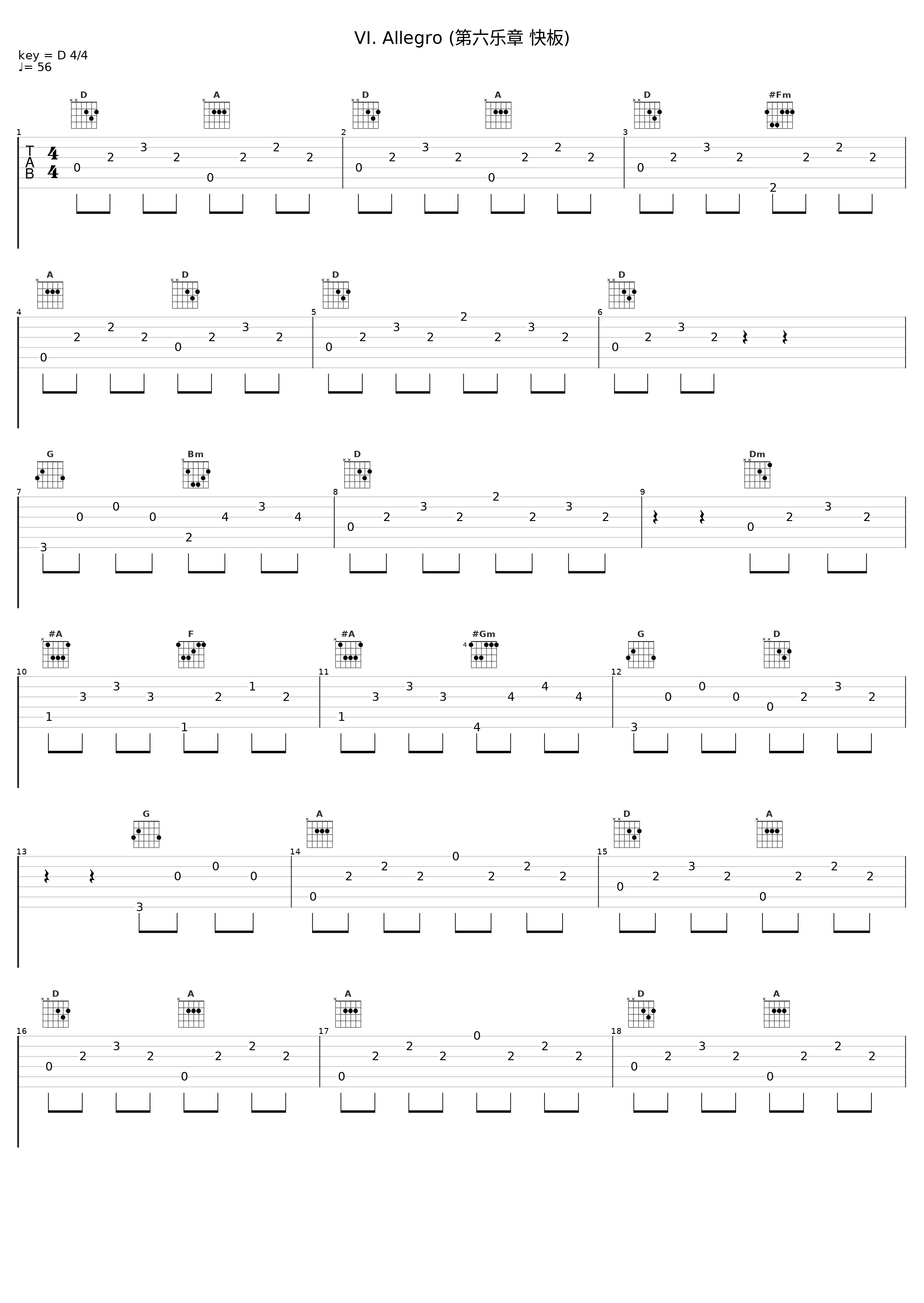 VI. Allegro (第六乐章 快板)_Jascha Heifetz_1