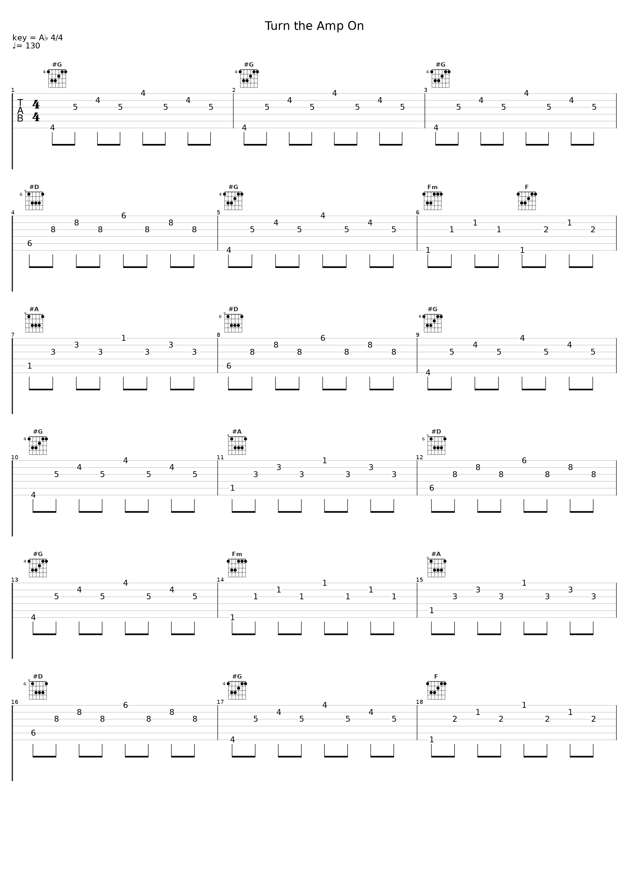 Turn the Amp On_The Stereo_1