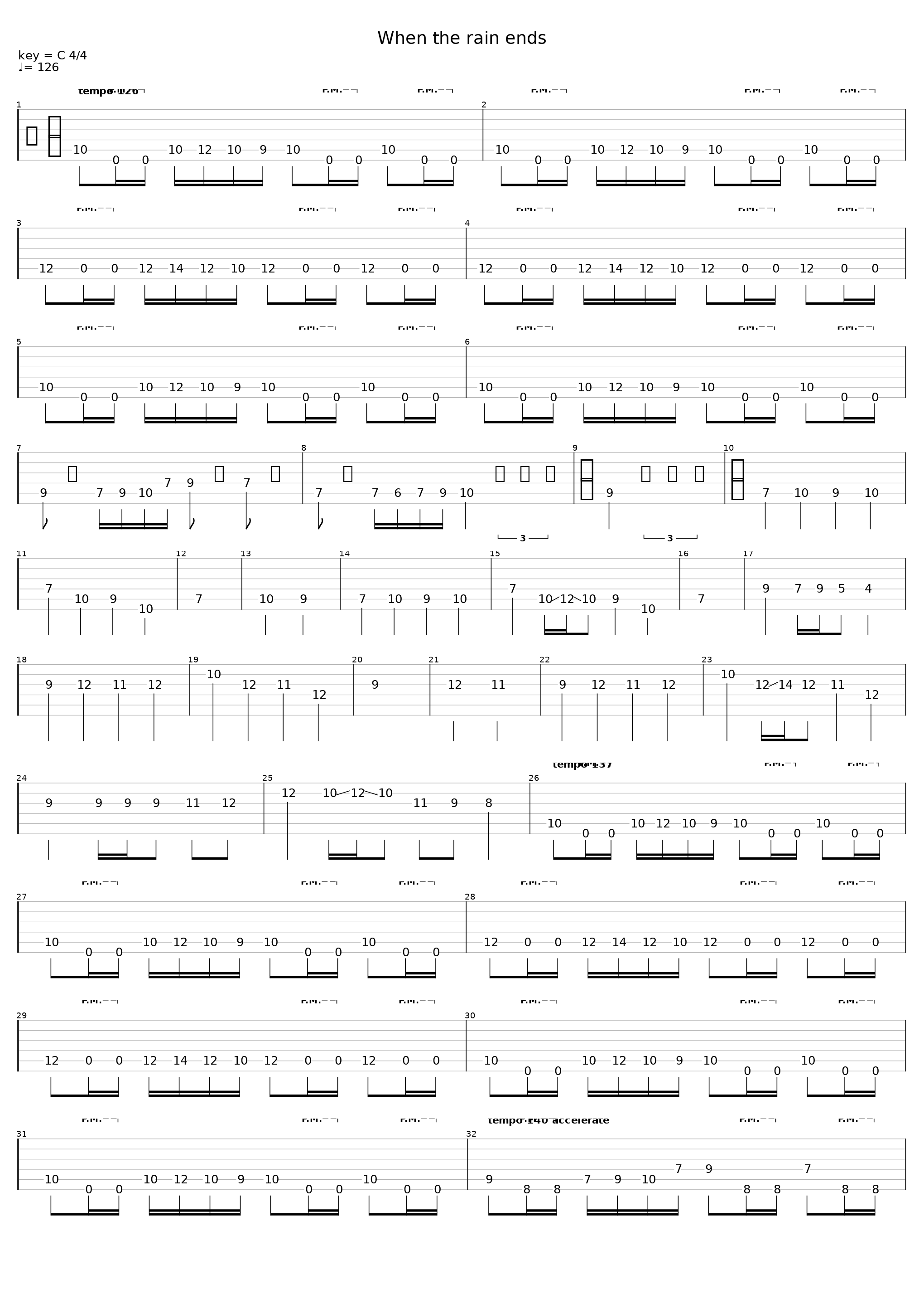 Immemorial - When The Rain Ends_Wintersun_1