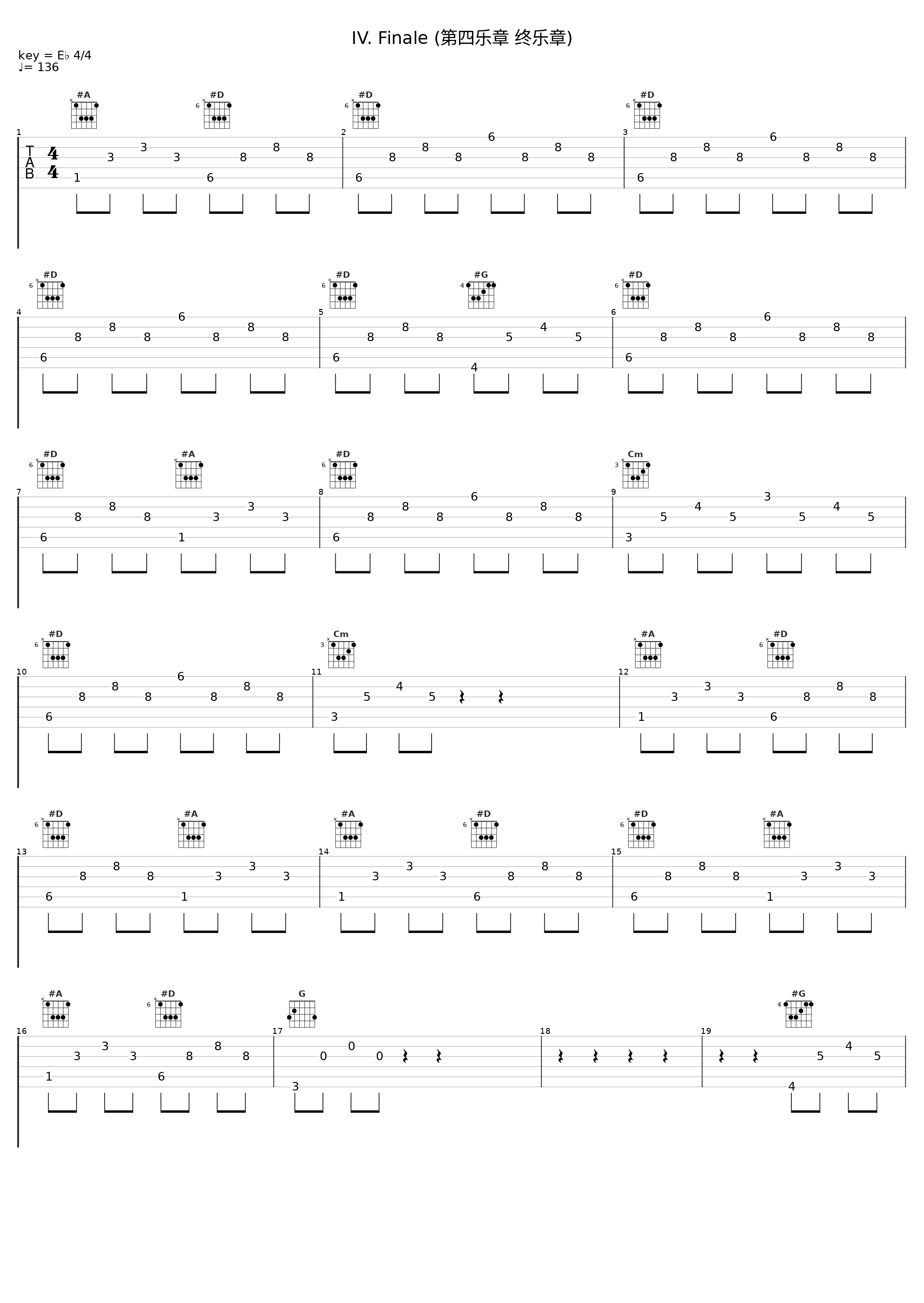 IV. Finale (第四乐章 终乐章)_Jascha Heifetz_1