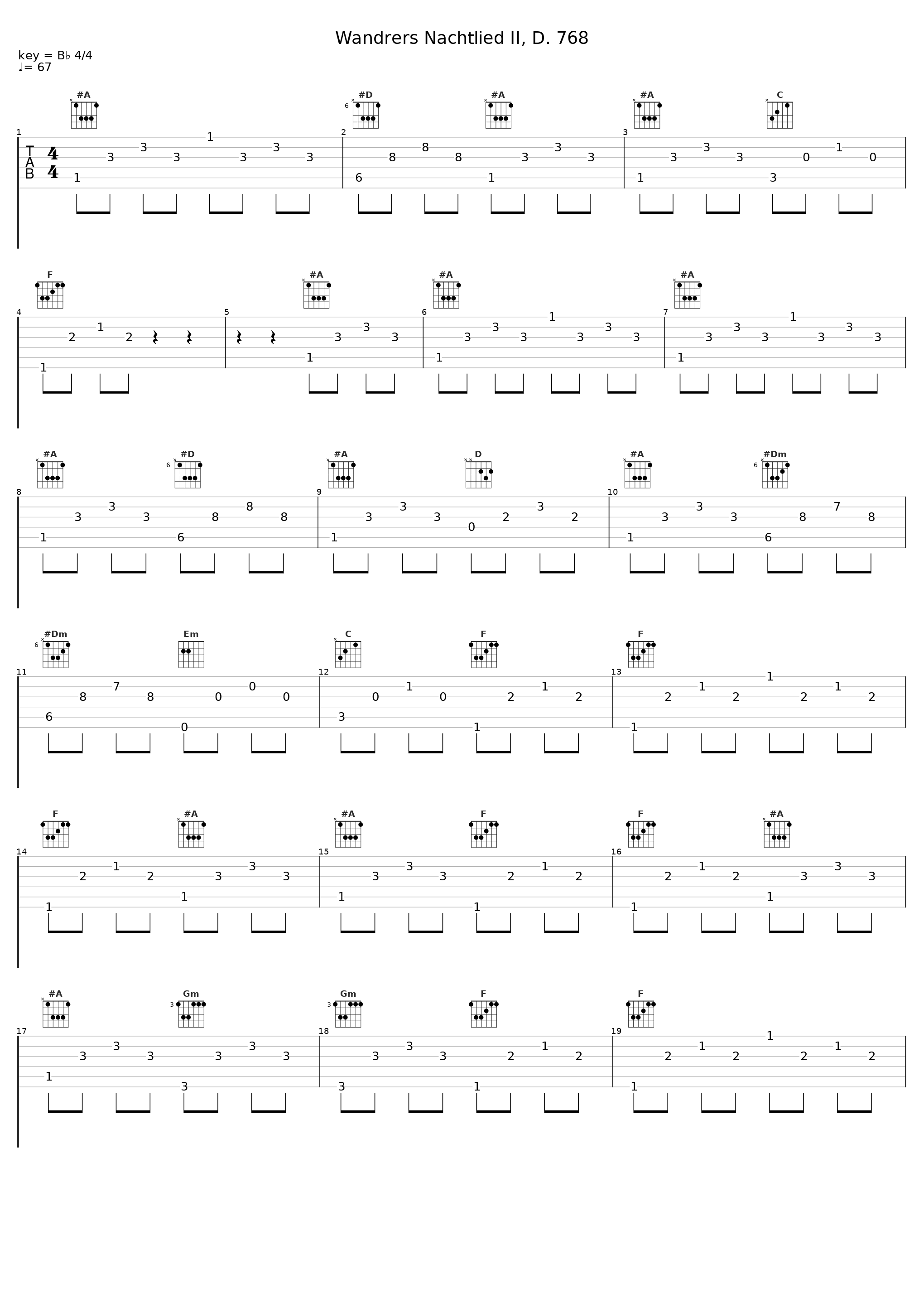 Wandrers Nachtlied II, D. 768_Jonas Kaufmann,Helmut Deutsch_1