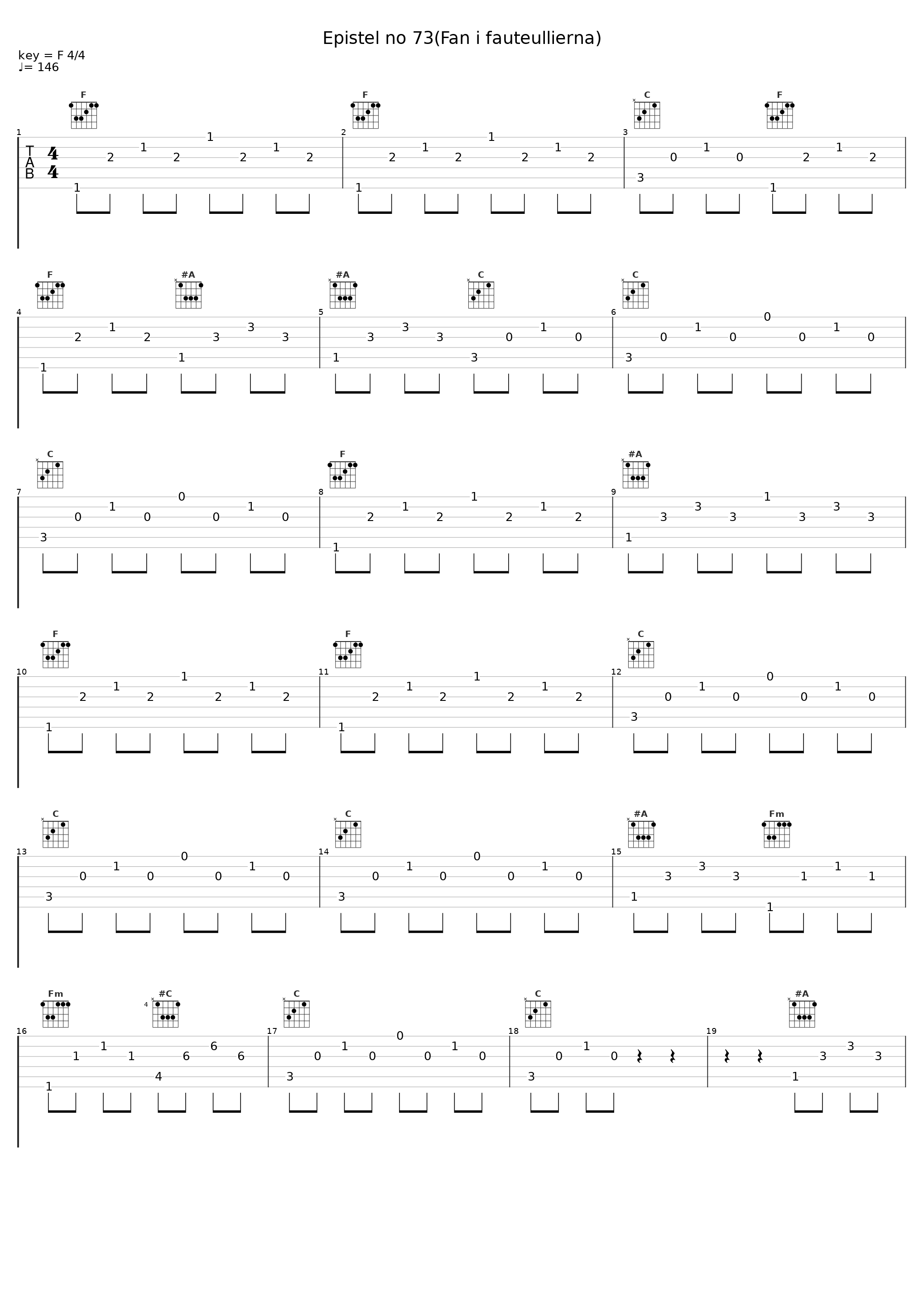 Epistel no 73(Fan i fauteullierna)_Sven-Bertil Taube_1