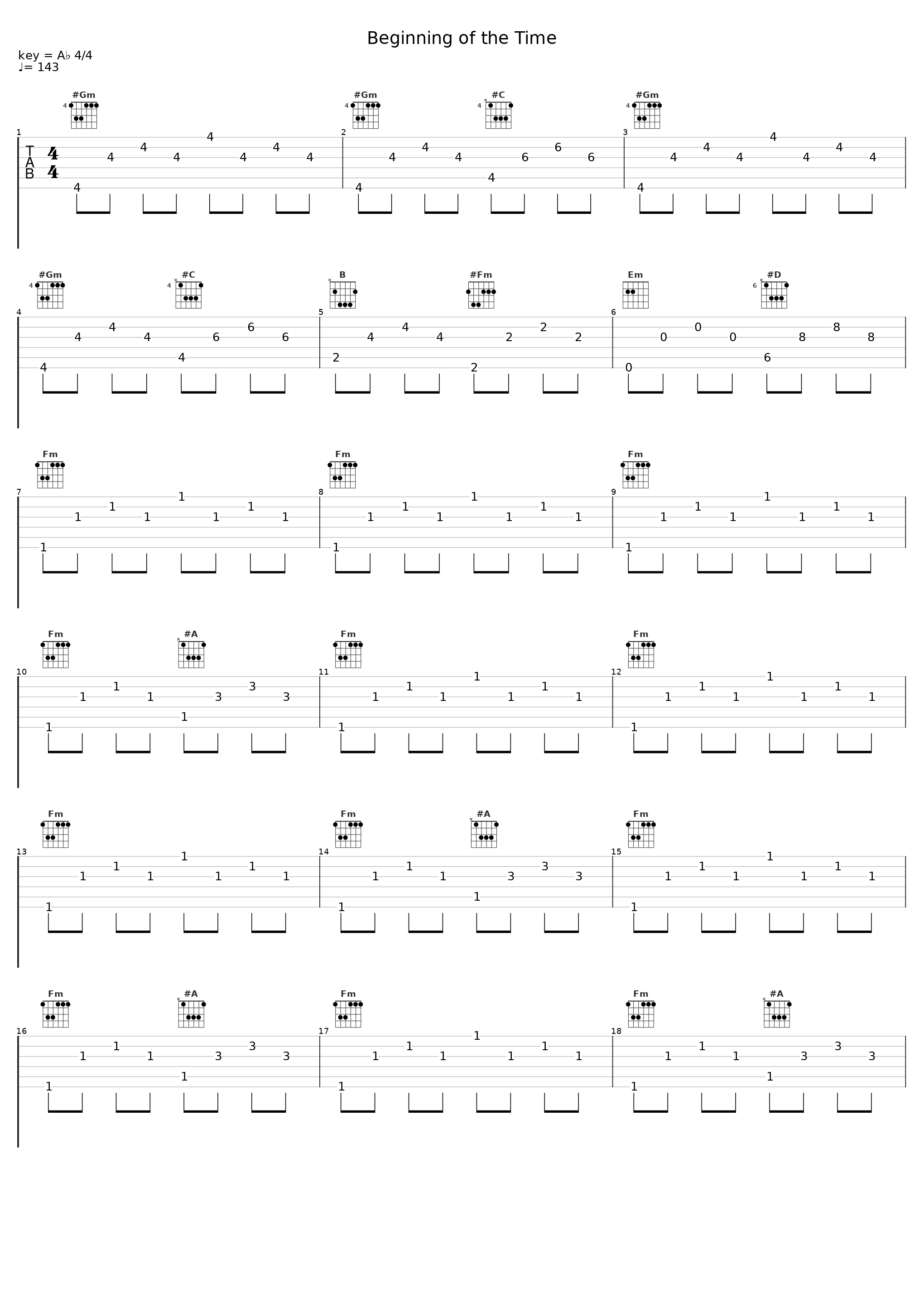 Beginning of the Time_THE ALFEE_1