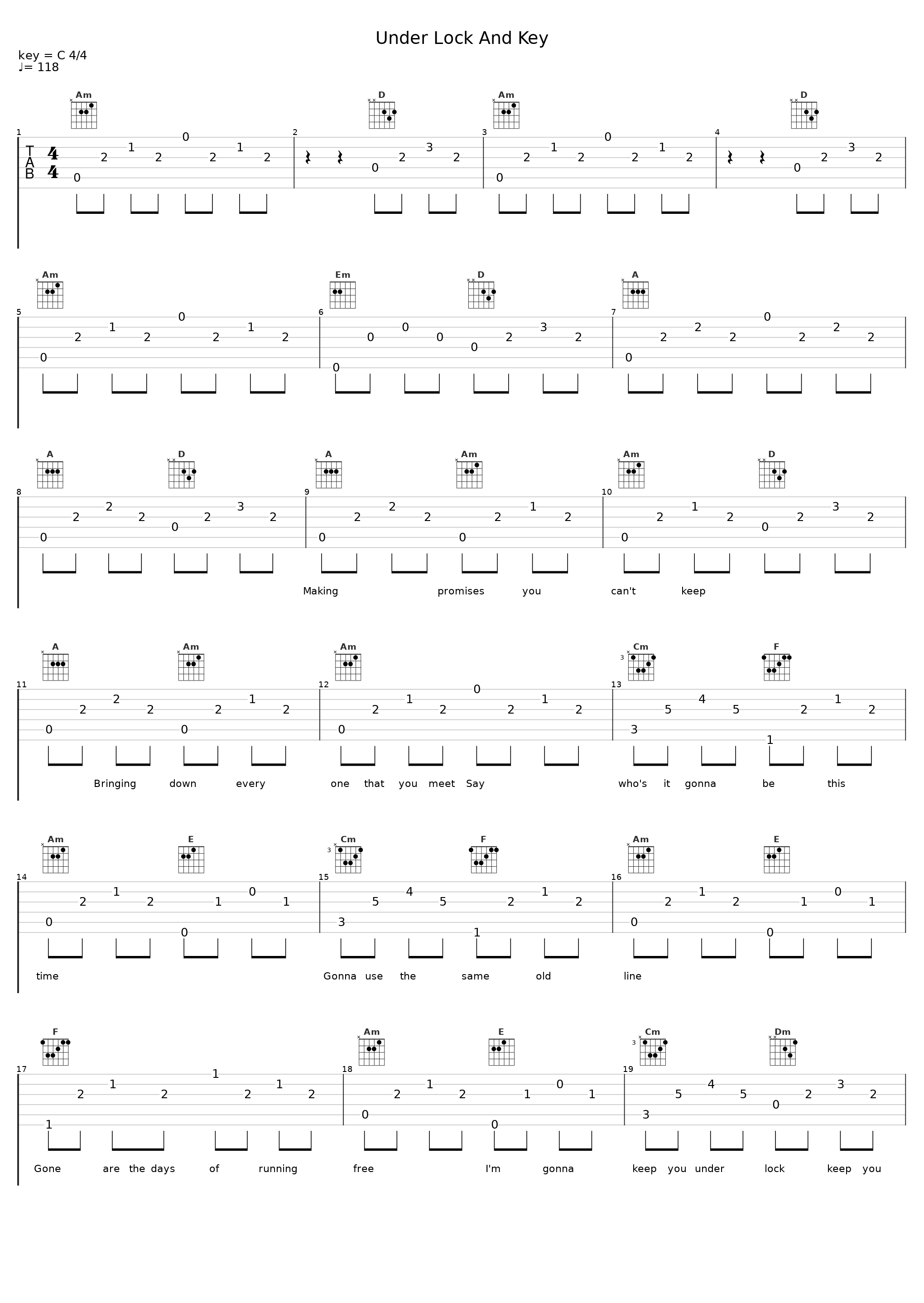 Under Lock And Key_Cliff Richard_1