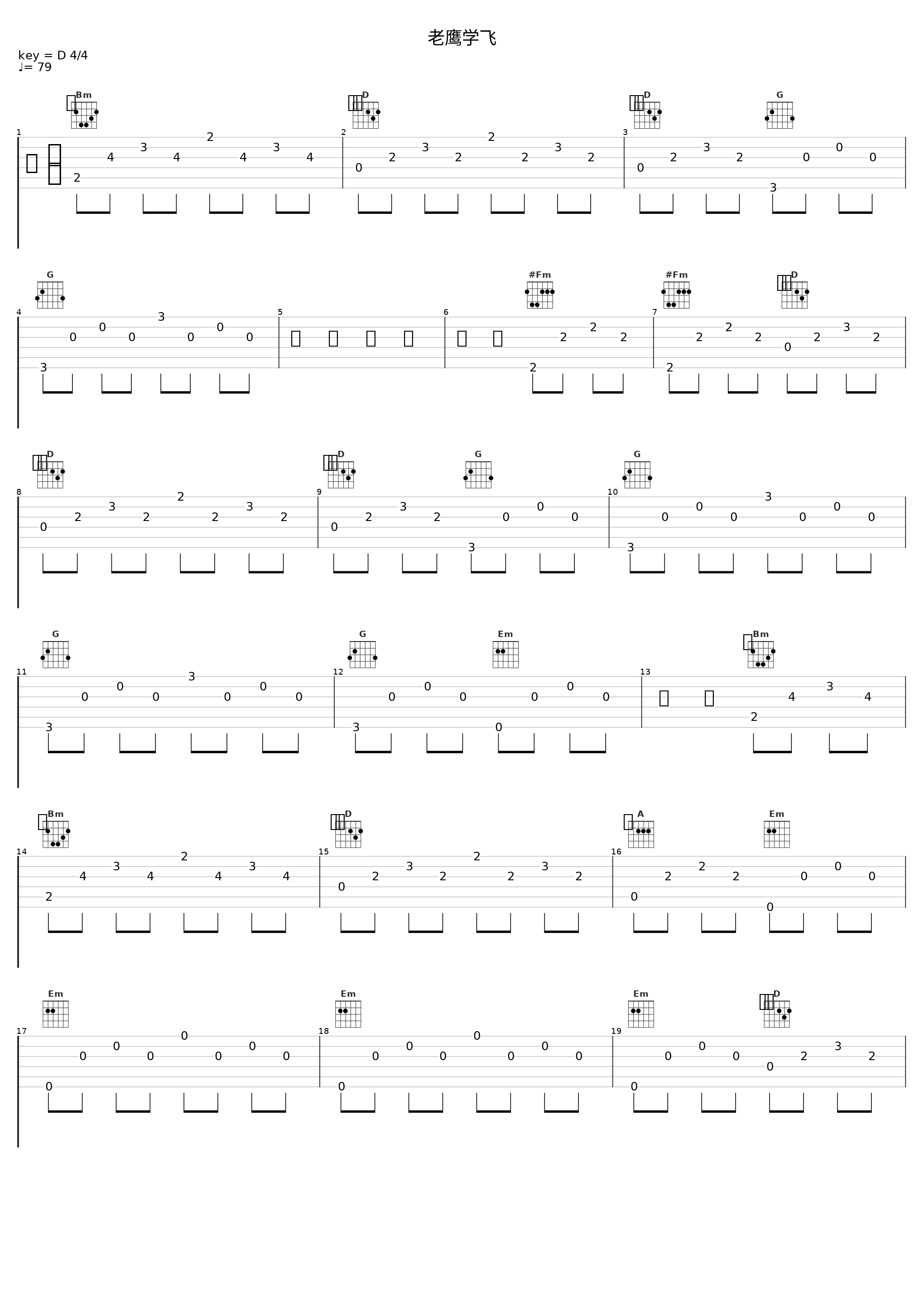 老鹰学飞_佐藤直纪_1