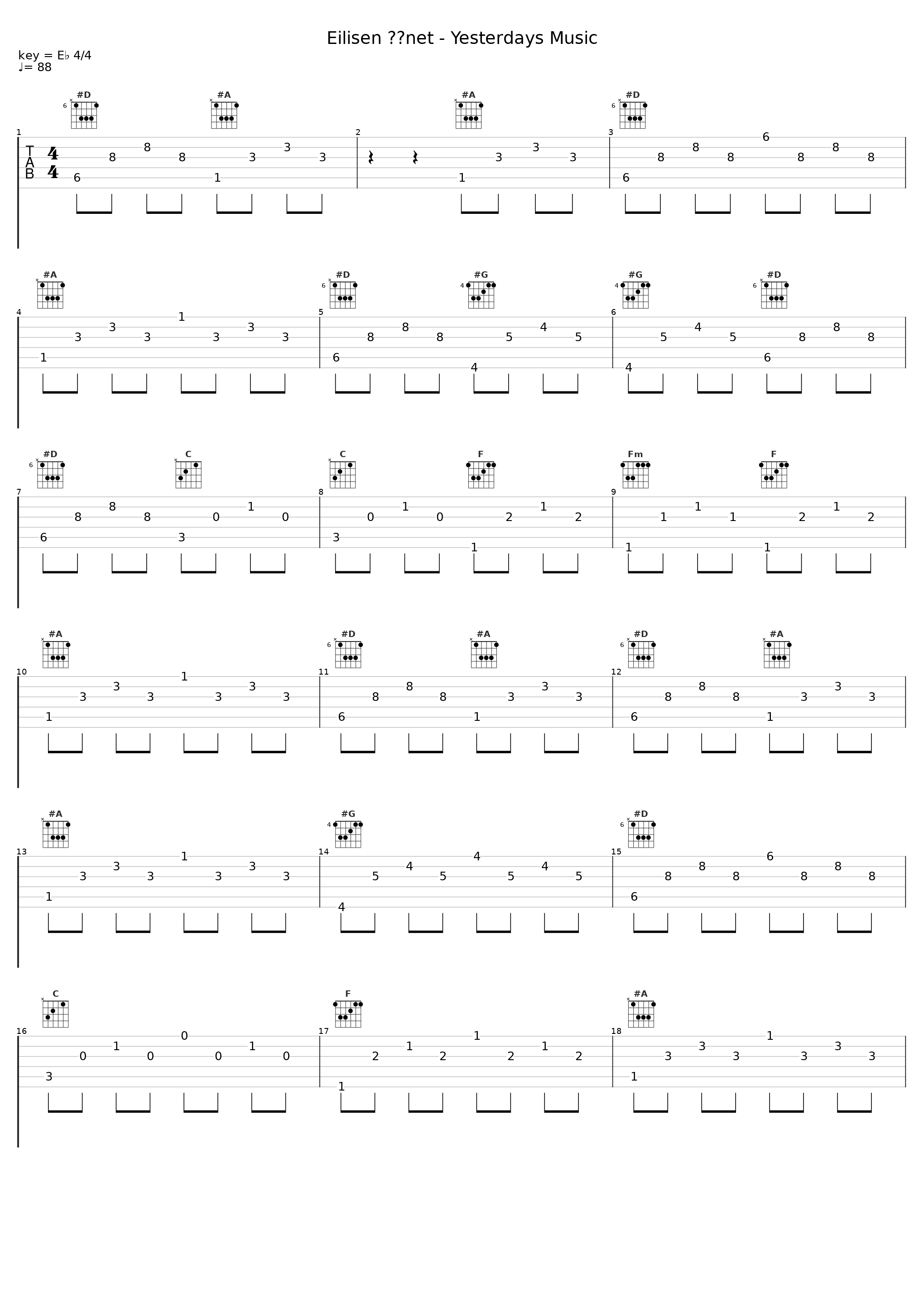 Eilisen äänet - Yesterdays Music_Paula Koivuniemi_1