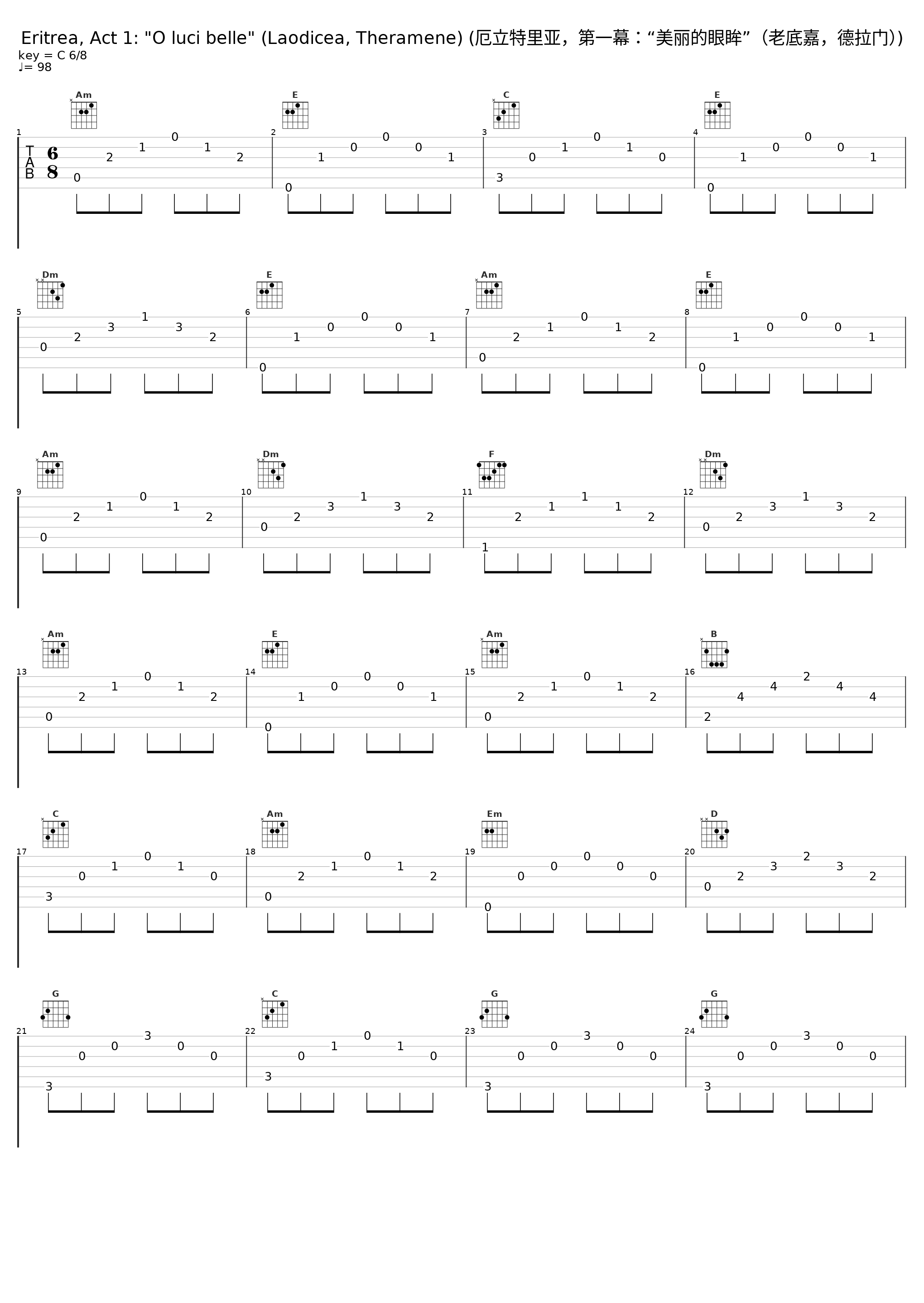Eritrea, Act 1: "O luci belle" (Laodicea, Theramene) (厄立特里亚，第一幕：“美丽的眼眸”（老底嘉，德拉门）)_Philippe Jaroussky,Emoke Baräth_1