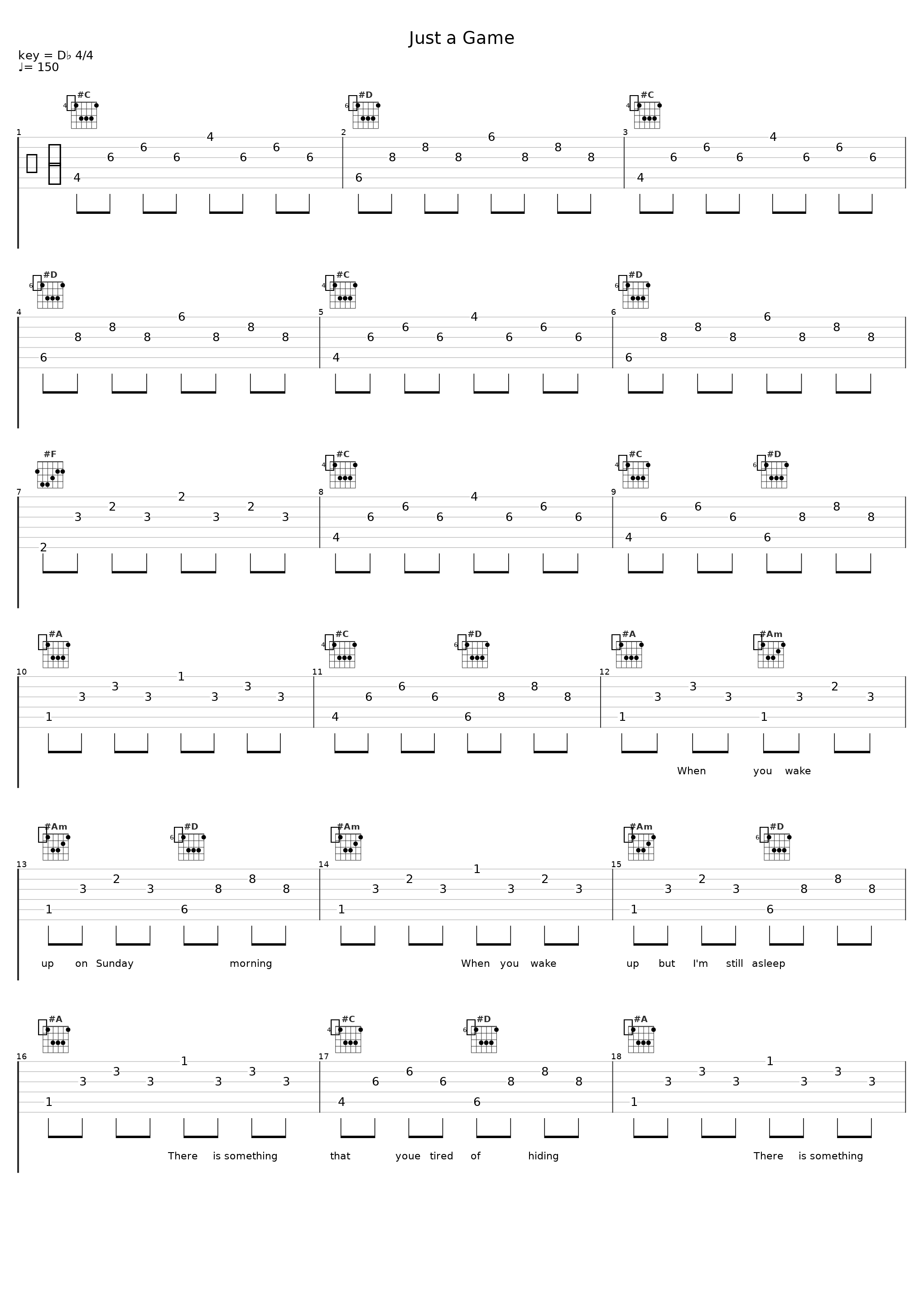 Just a Game_The Stereo_1