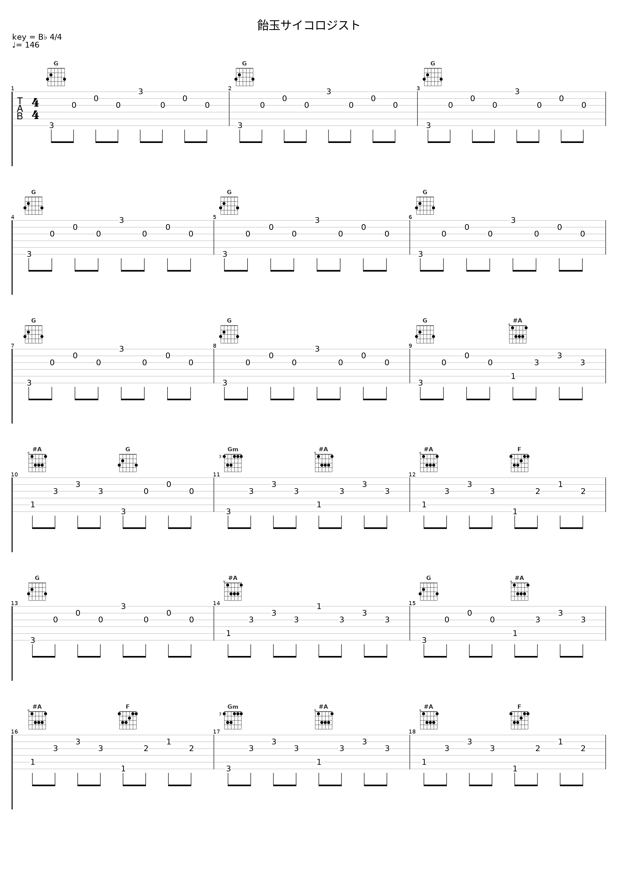 飴玉サイコロジスト_蝶々P,镜音铃_1