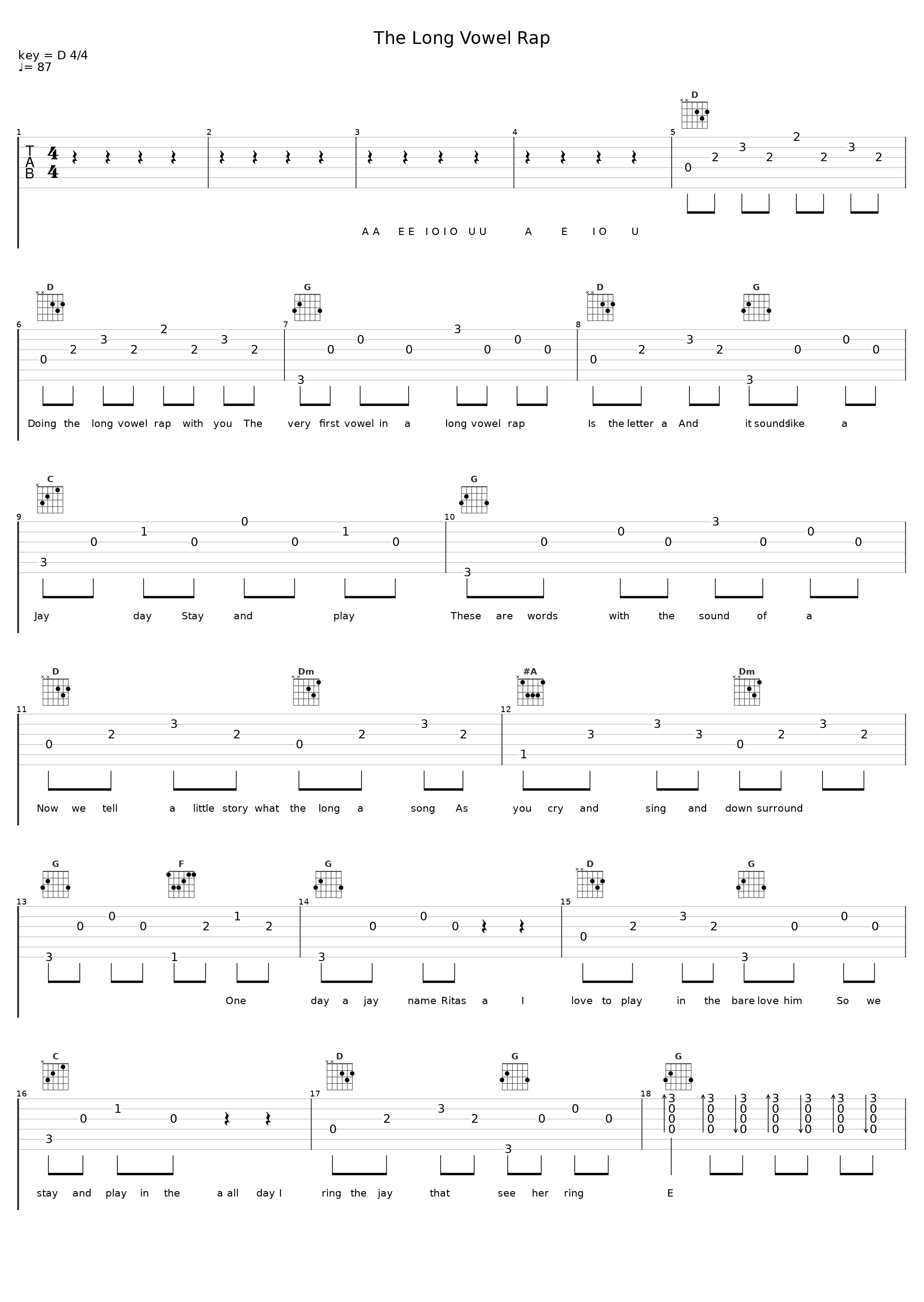 The Long Vowel Rap_The Kiboomers_1