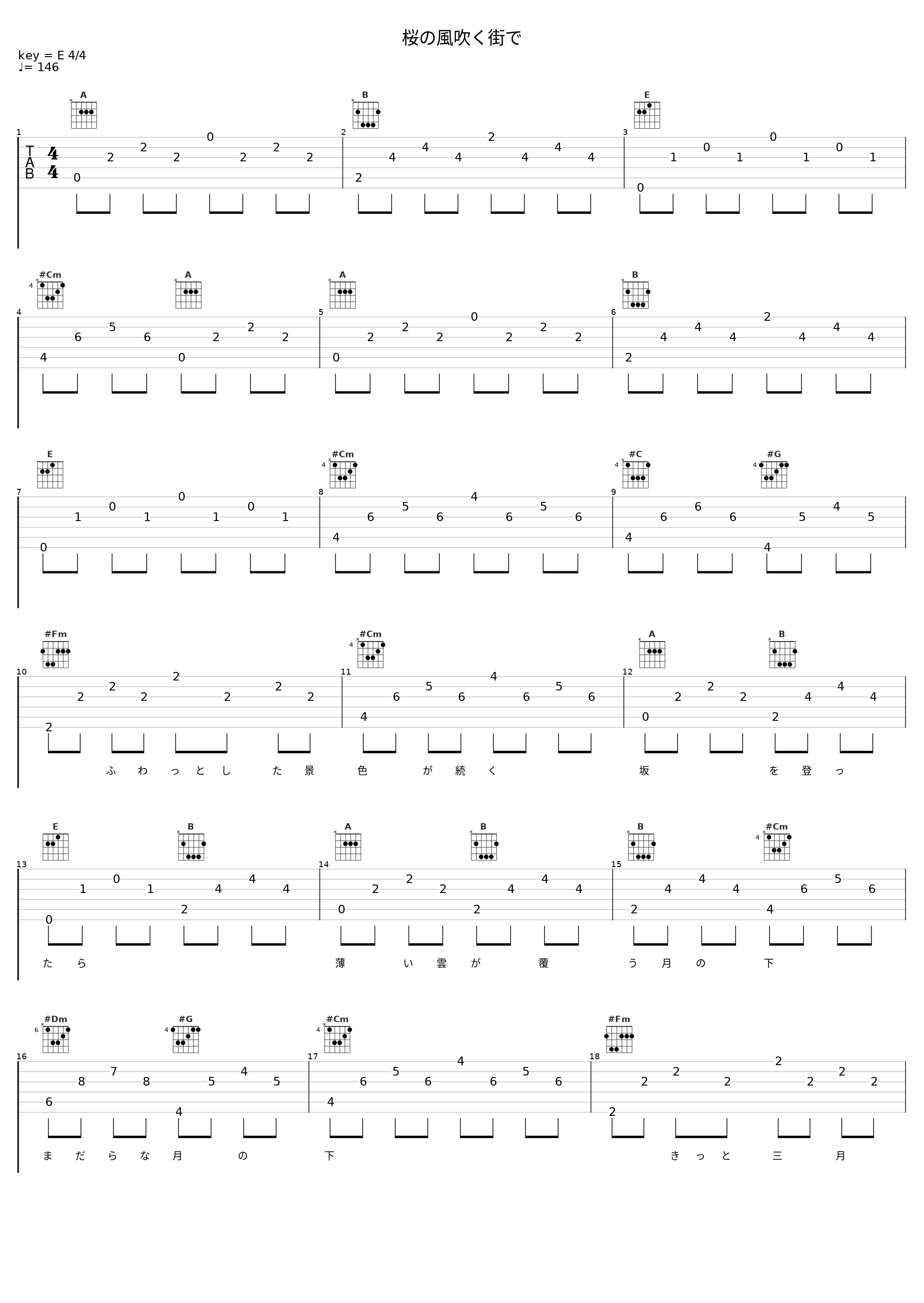 桜の風吹く街で_KEYTALK_1