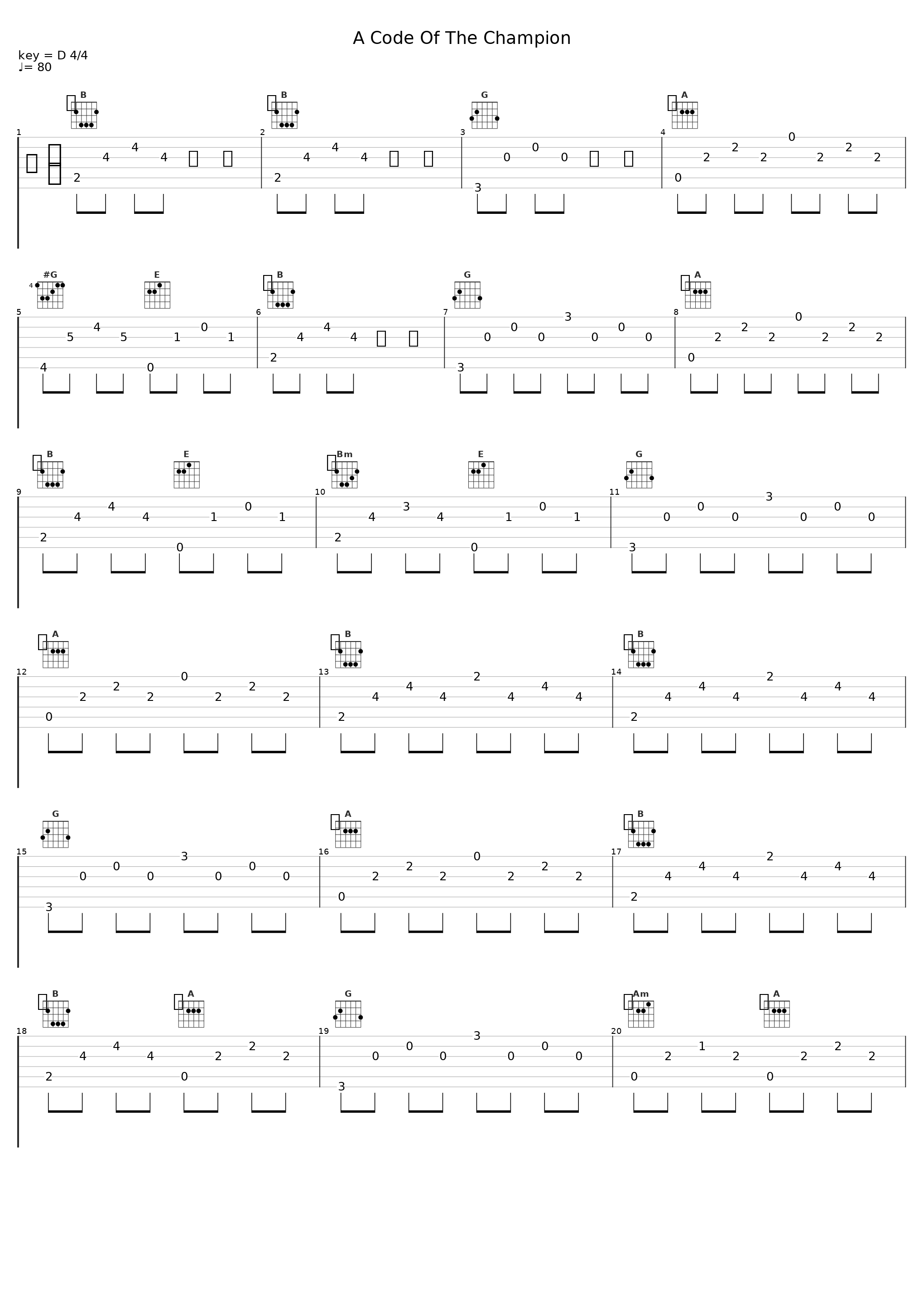 A Code Of The Champion_Smorgas_1