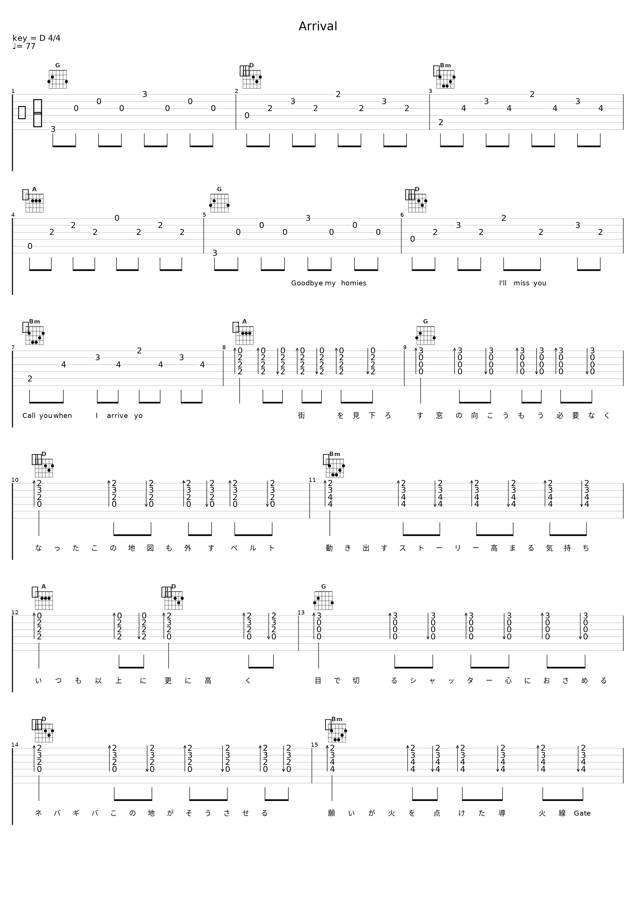 Arrival_DOBERMAN INFINITY_1