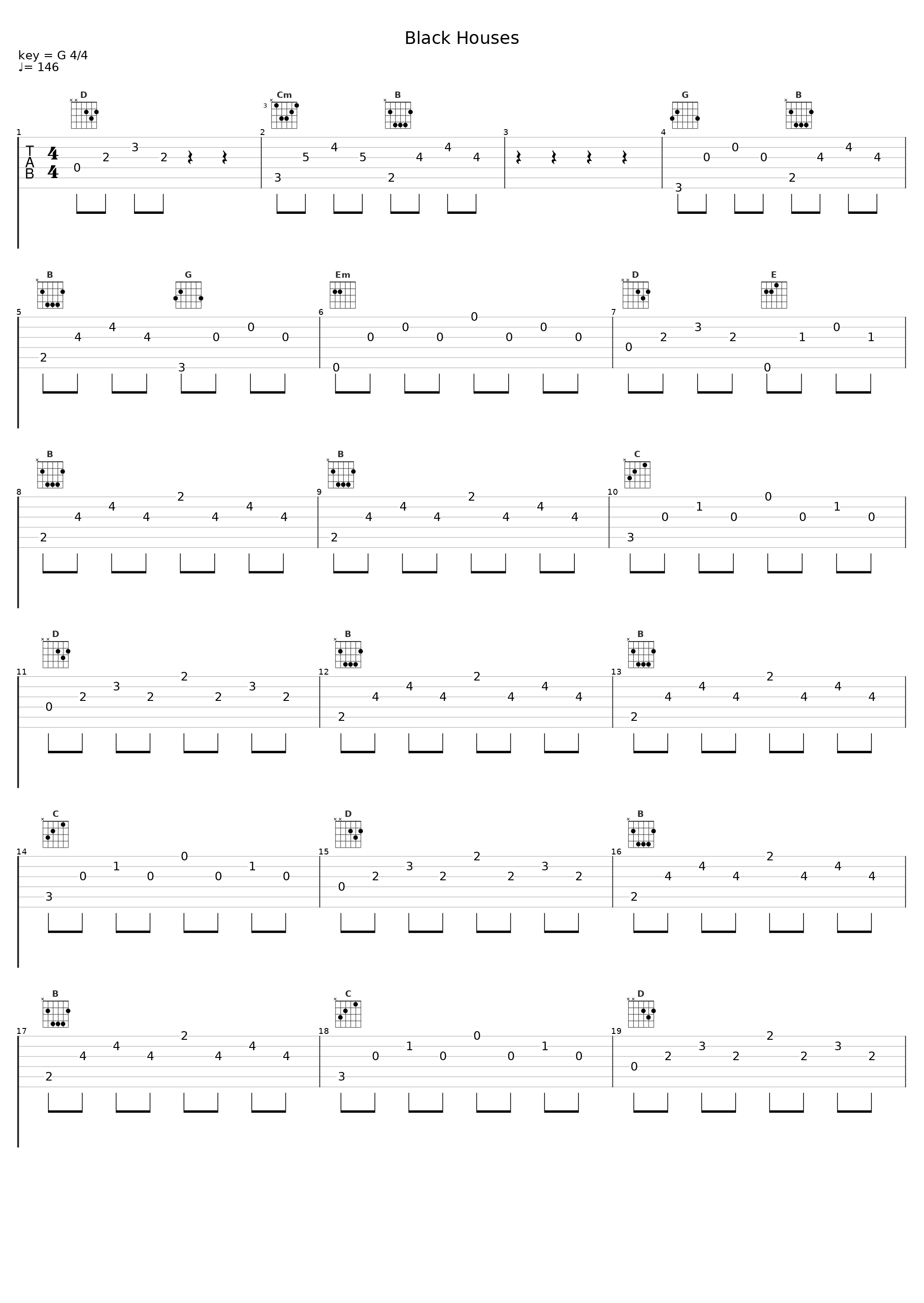 Black Houses_Modern English_1