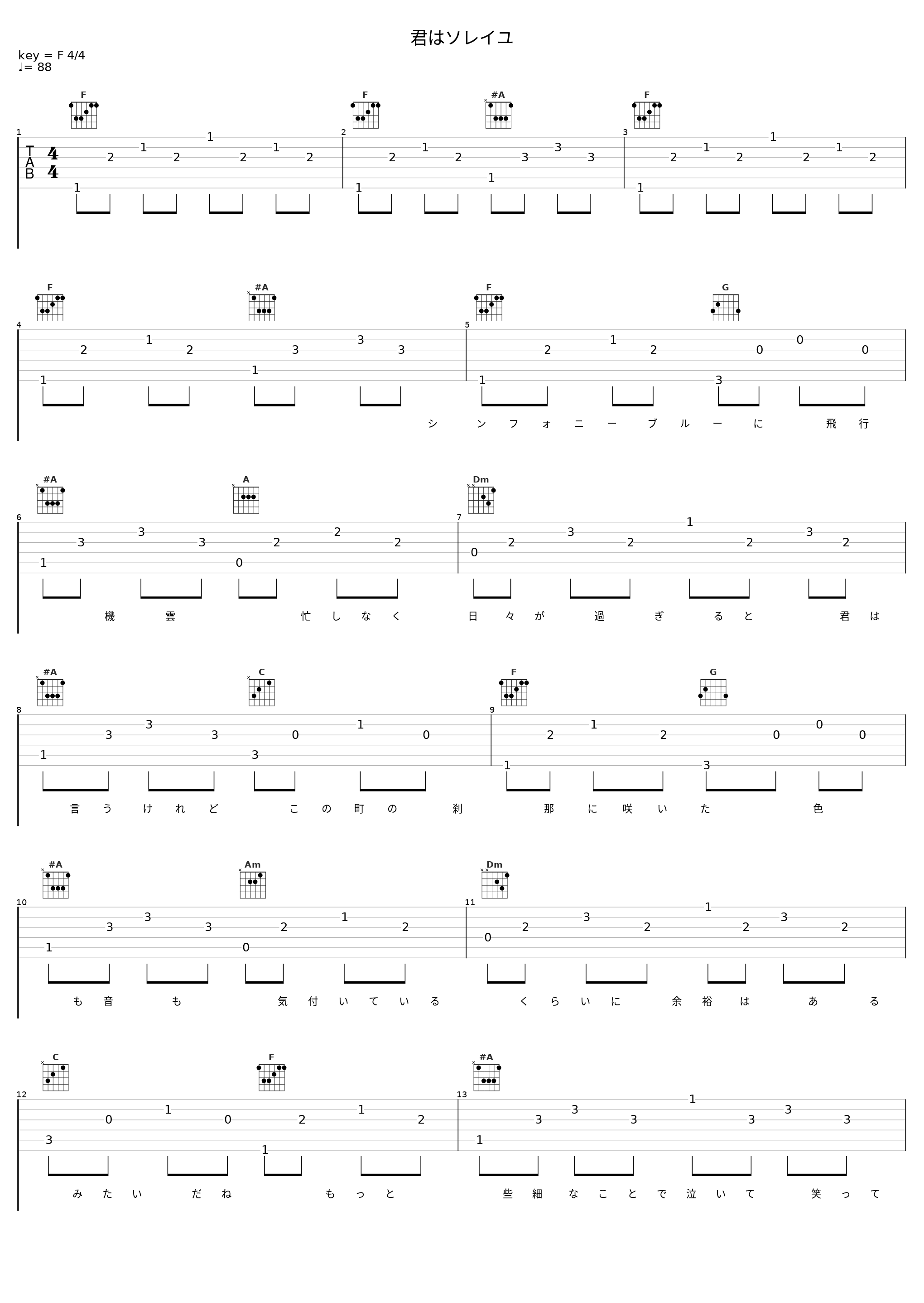 君はソレイユ_分島花音_1