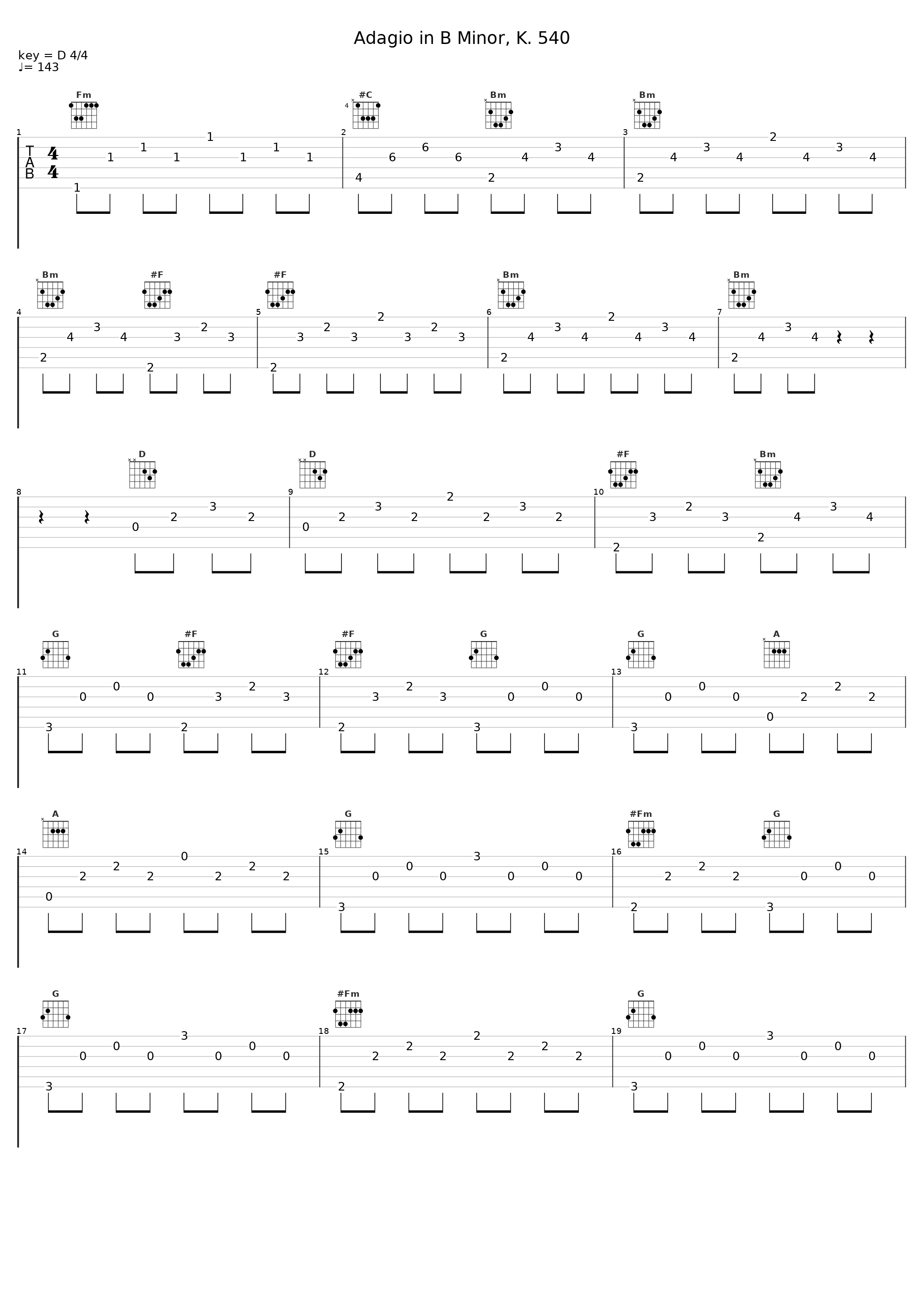 Adagio in B Minor, K. 540_The Penguins_1