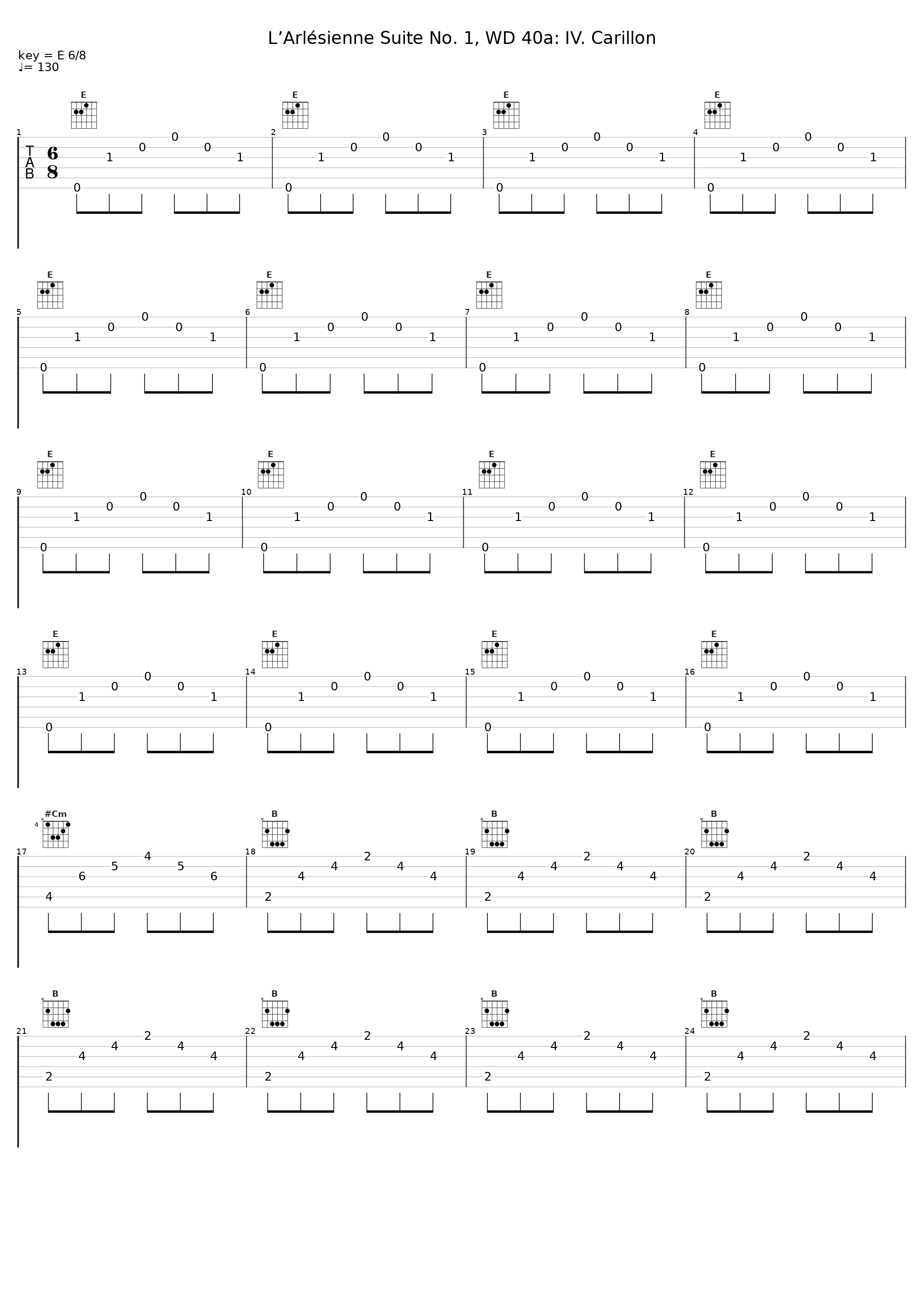 L’Arlésienne Suite No. 1, WD 40a: IV. Carillon_Orchestre Lamoureux,Igor Markevitch_1