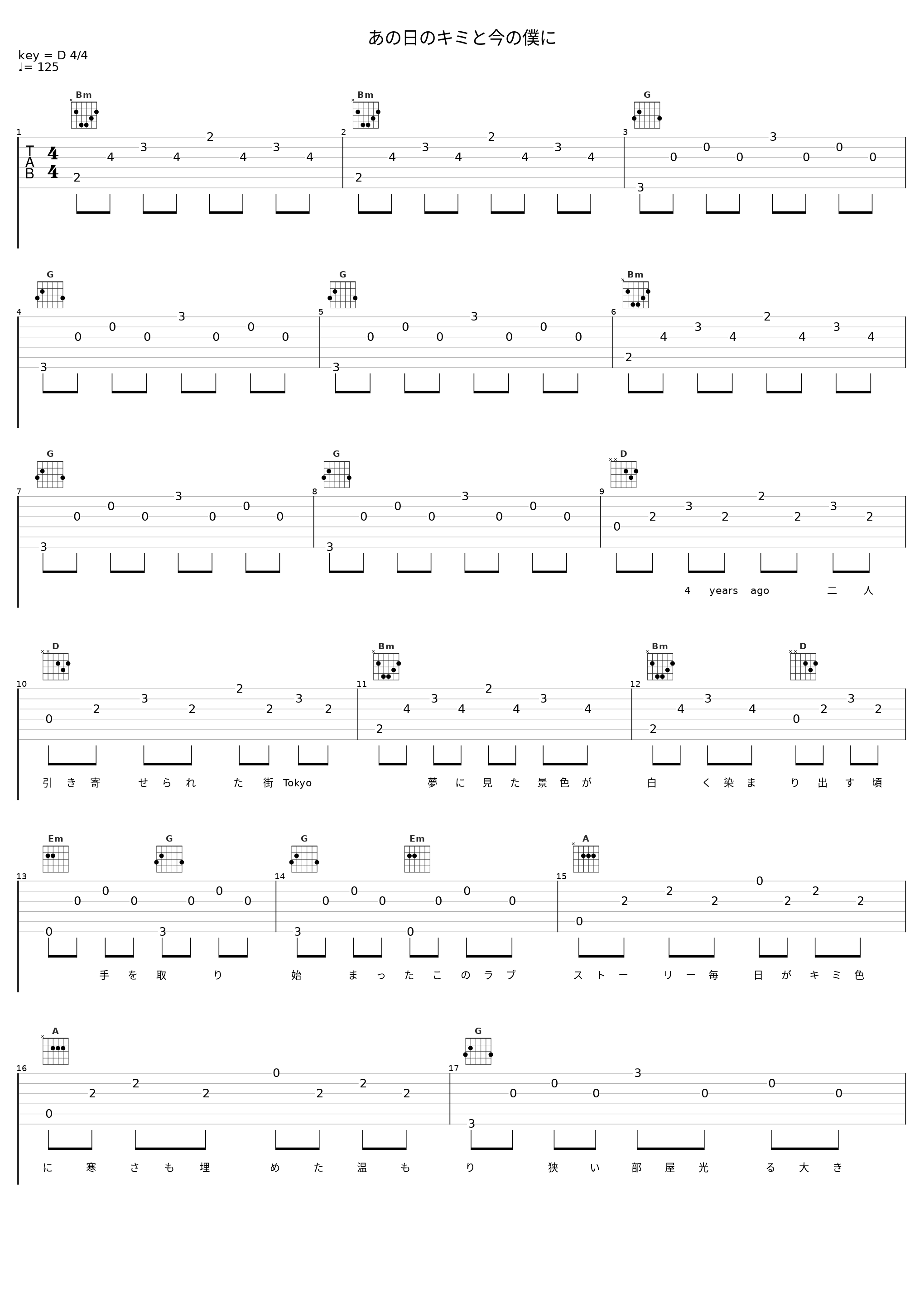 あの日のキミと今の僕に_DOBERMAN INFINITY_1